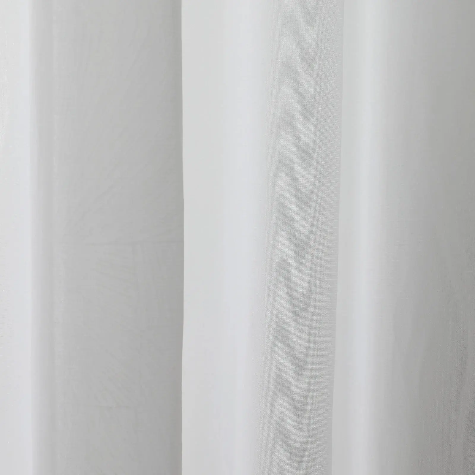 Florida Embossed White Semi Sheer Curtain Pleated - Image 50