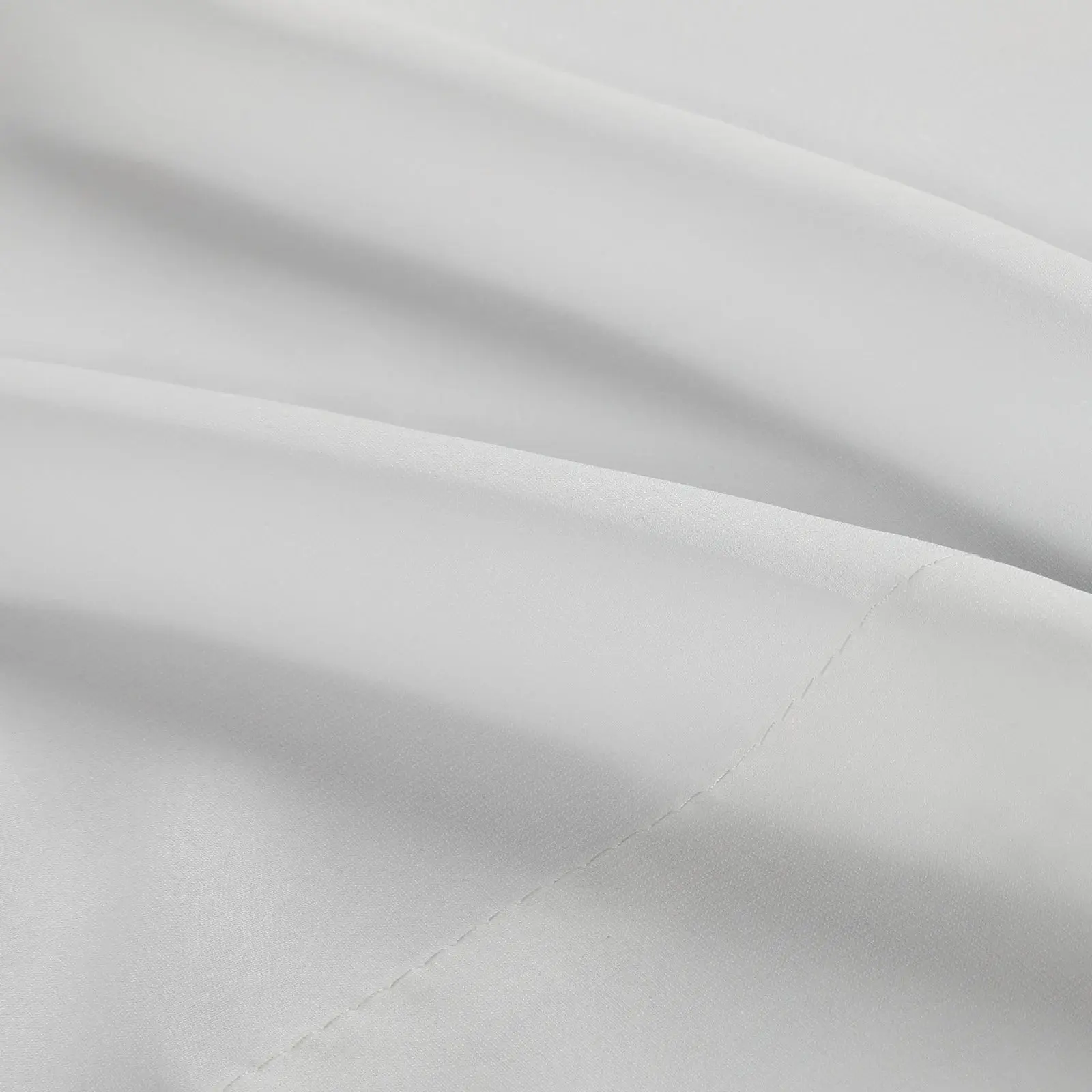 Florida Embossed White Semi Sheer Curtain Pleated - Image 53