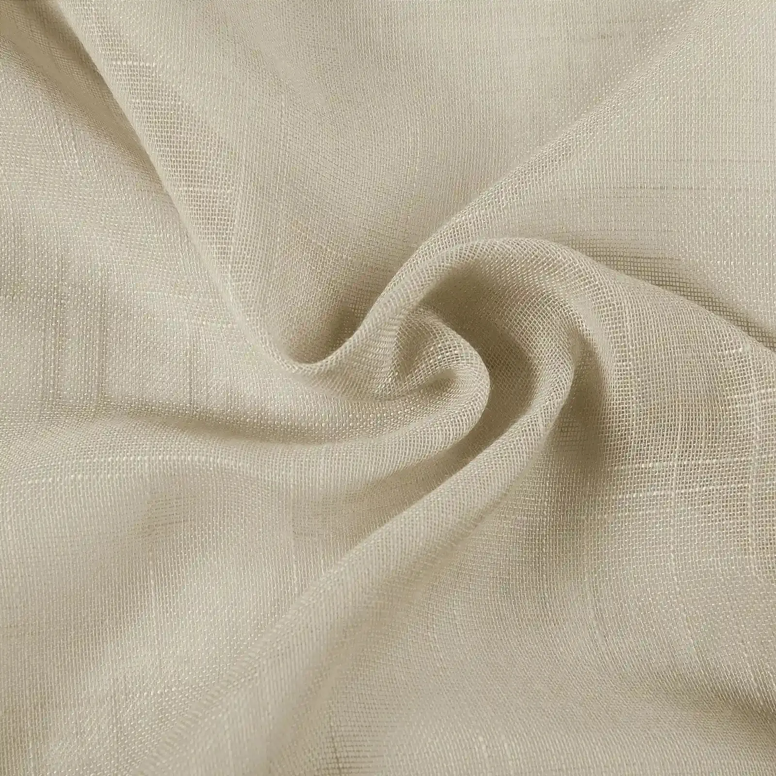 Flynn Airy Lightweight Sheer Curtain Pleated - Image 10