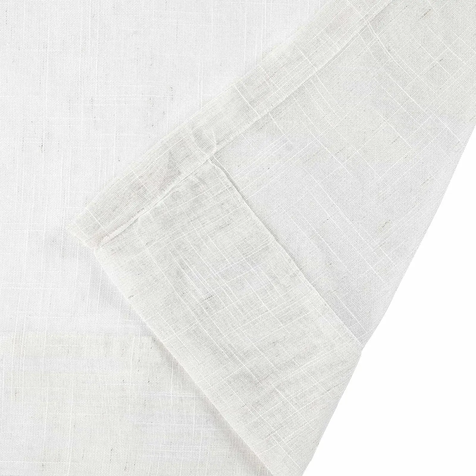 Flynn Airy Lightweight Sheer Curtain Pleated - Image 13
