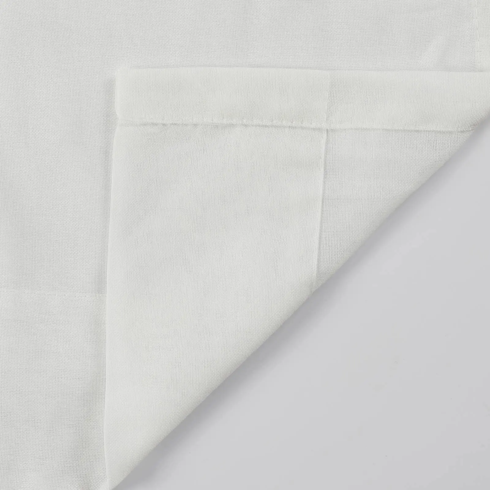 Cady Linen–Sheer Patchwork Drapery Pleated (Sold per Pair) - Image 7