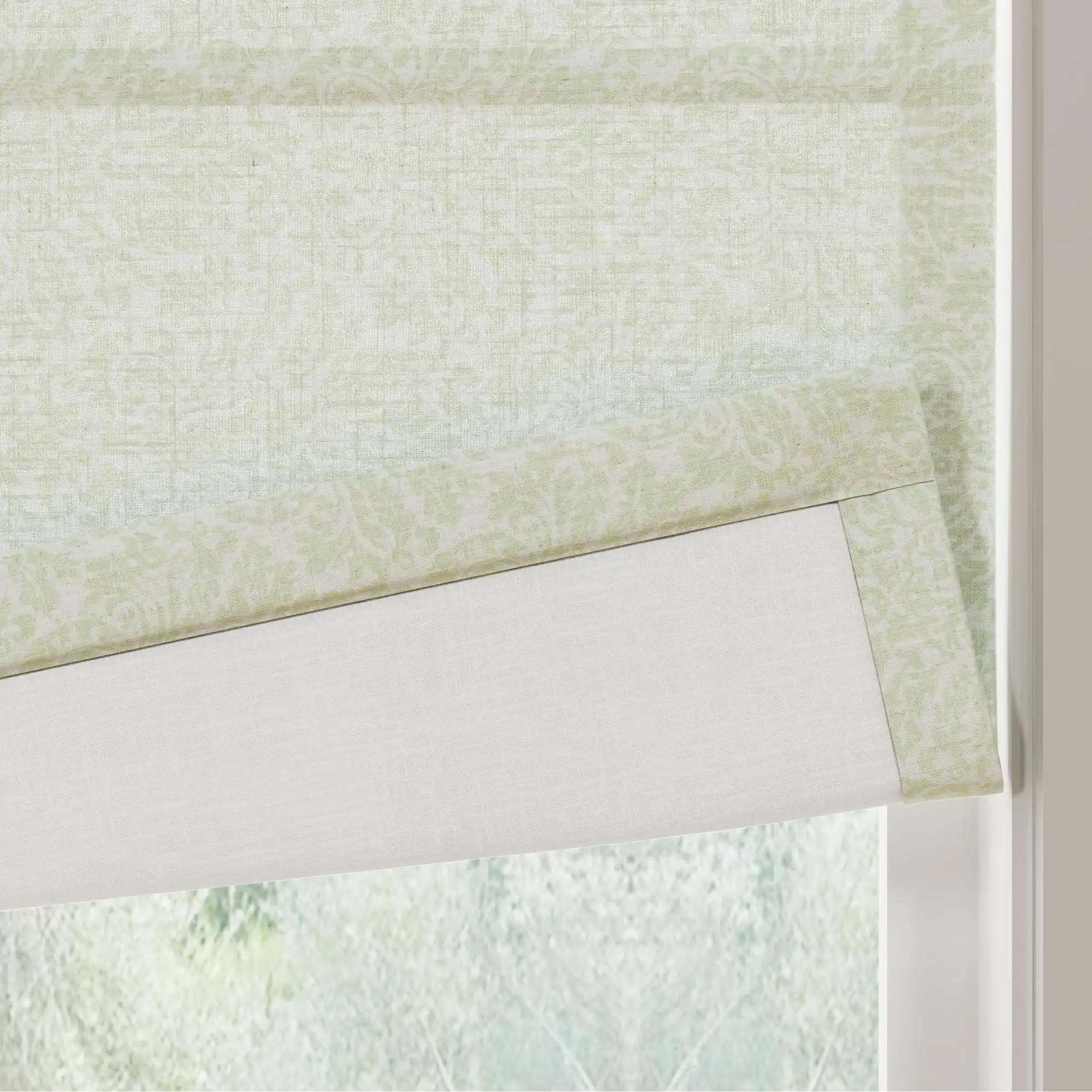 Holly Botanical Boho Roman Shade Cordless - Image 53