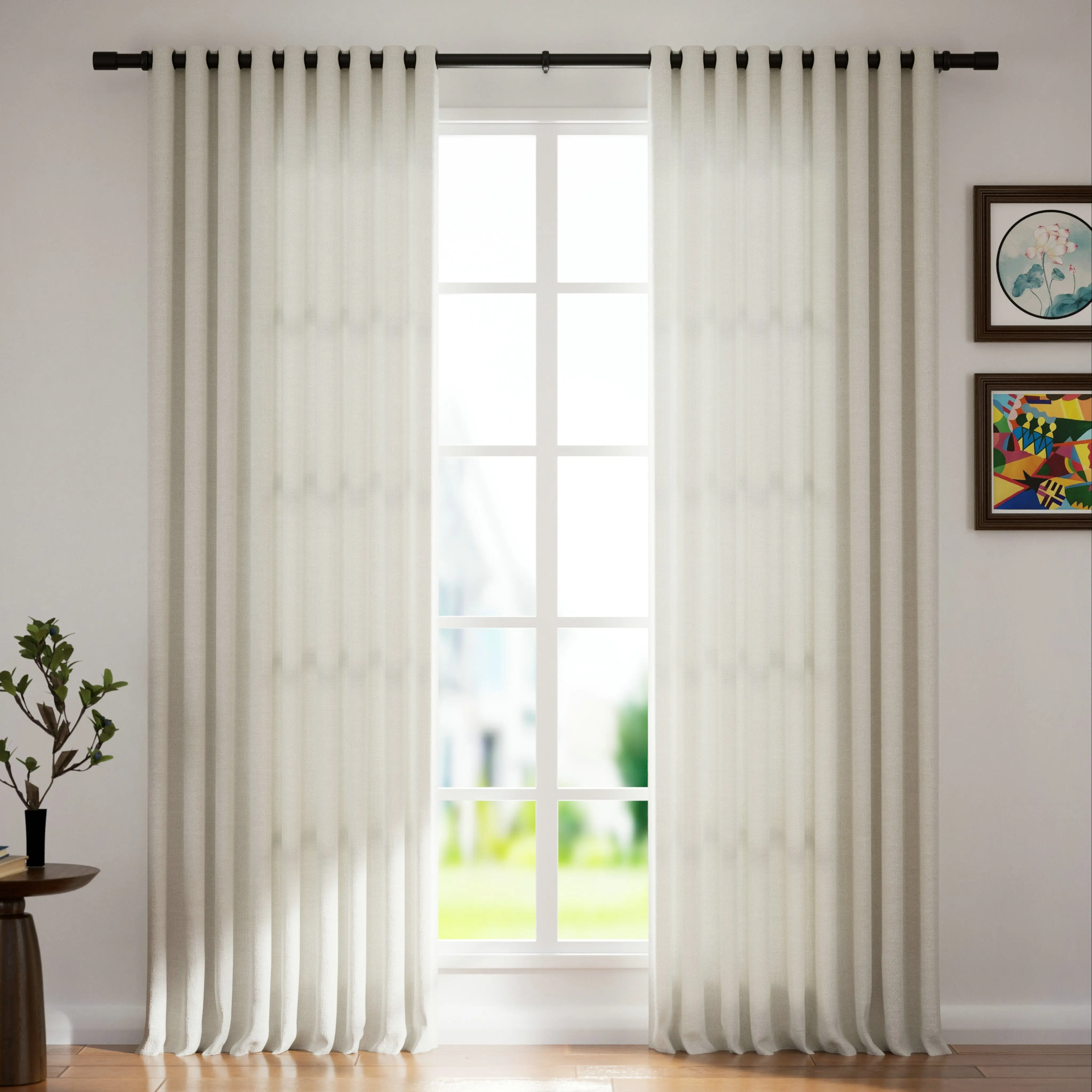 Ian Linen Drapery Grommet