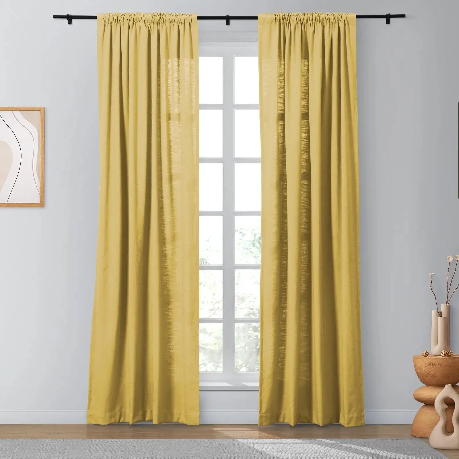 TWOPAGES Isabella Heavyweight Cotton Drapery Soft Top - Image 49