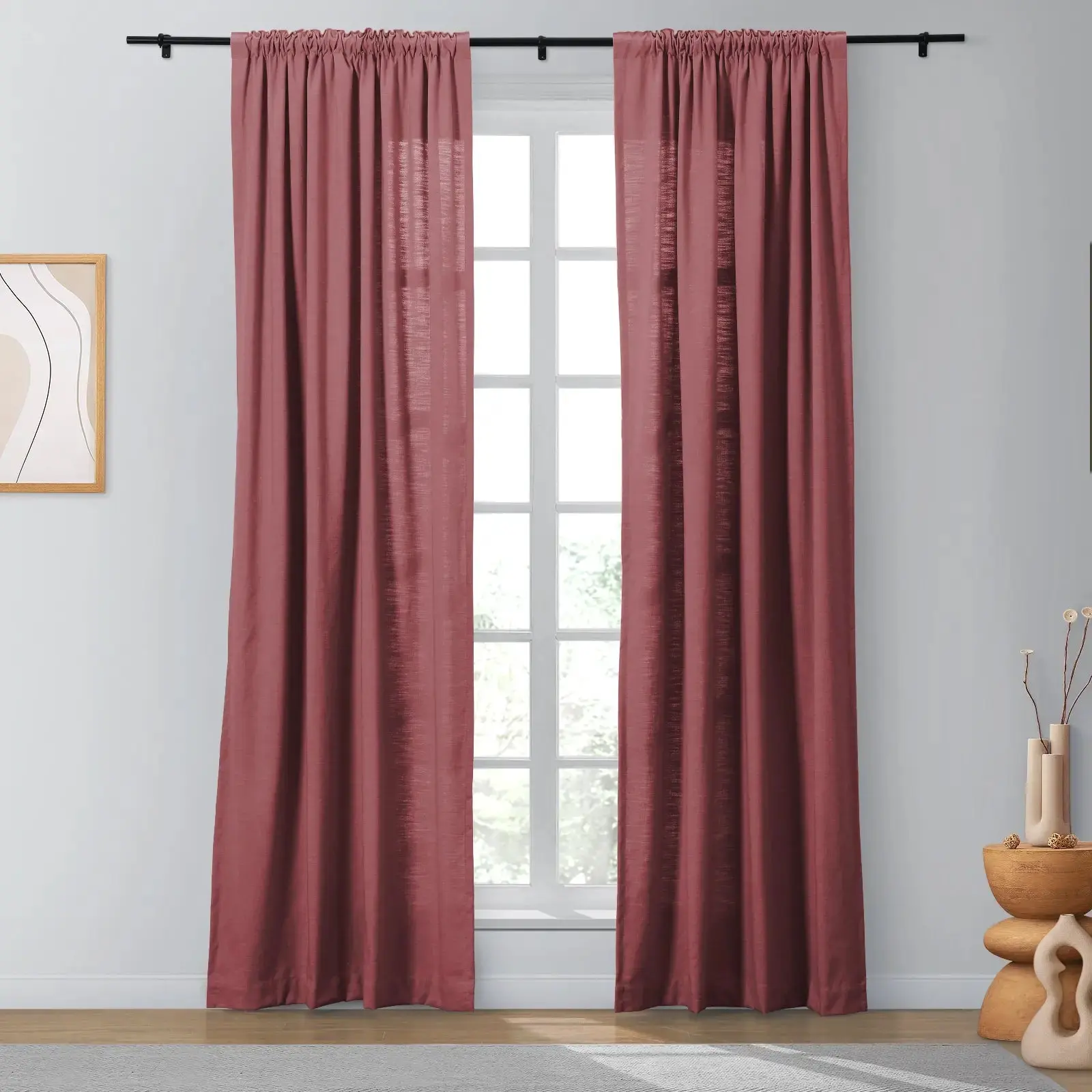 TWOPAGES Isabella Heavyweight Cotton Drapery Soft Top - Image 54