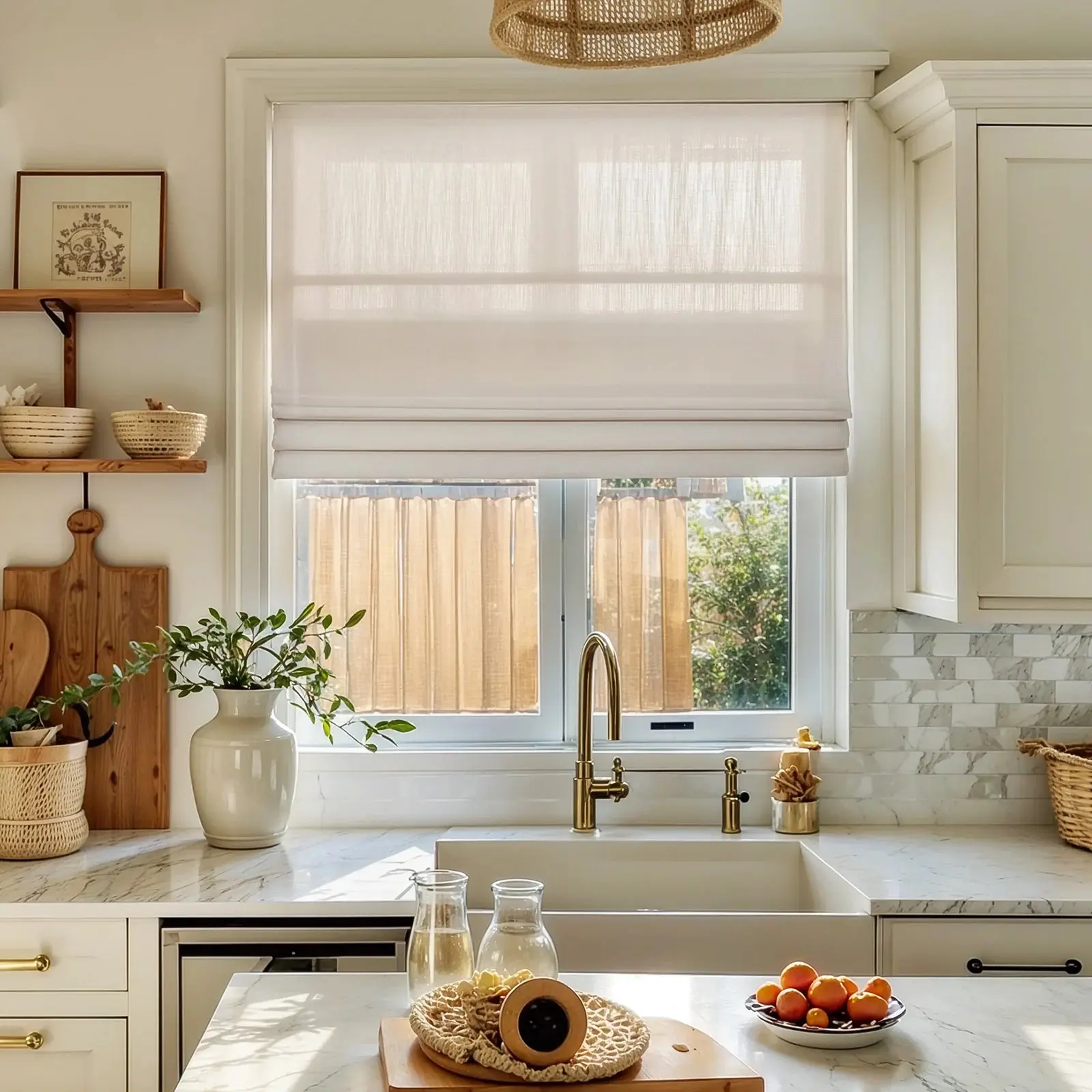 Isabella Roman Shade Cordless - Image 35
