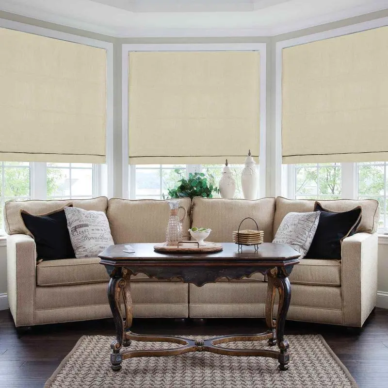 Isabella Cotton Roman Shade Cord Lift - Image 10