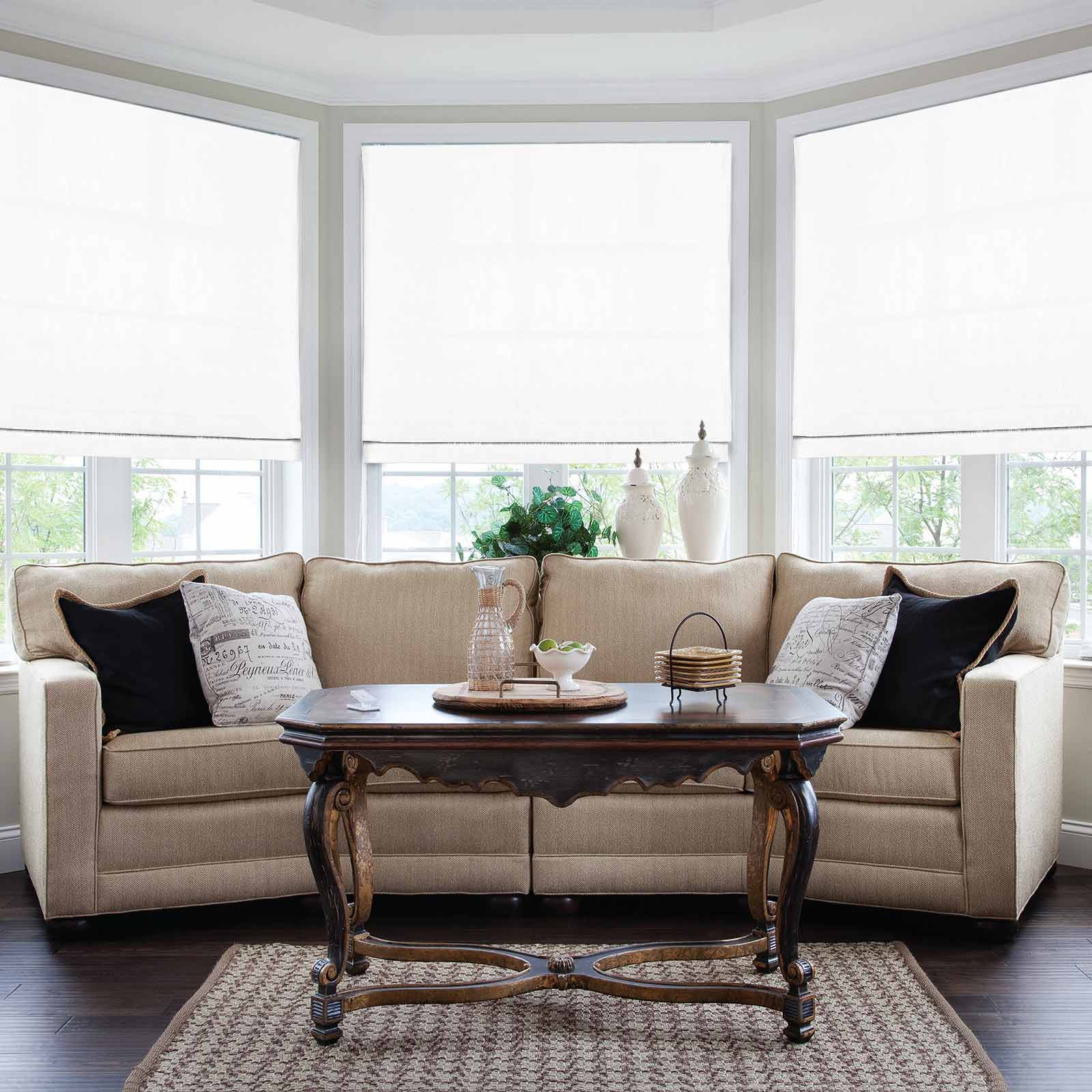 Isabella Cotton Roman Shade Cord Lift - Image 11