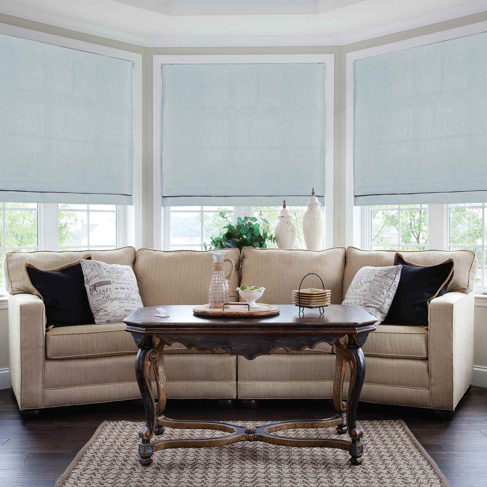 Isabella Cotton Roman Shade Cord Lift - Image 30