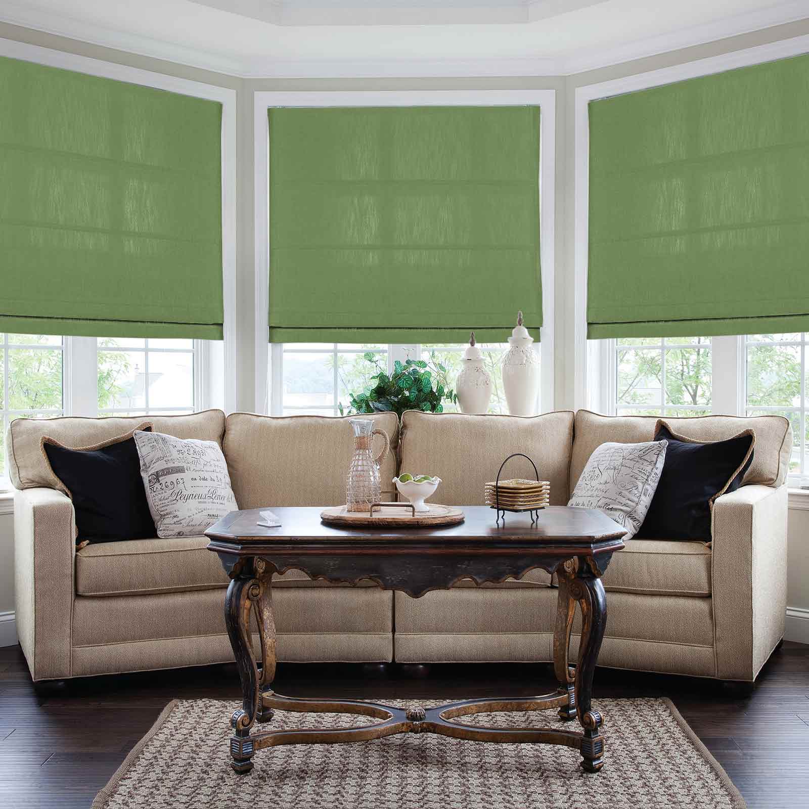 Isabella Cotton Roman Shade Cord Lift - Image 35