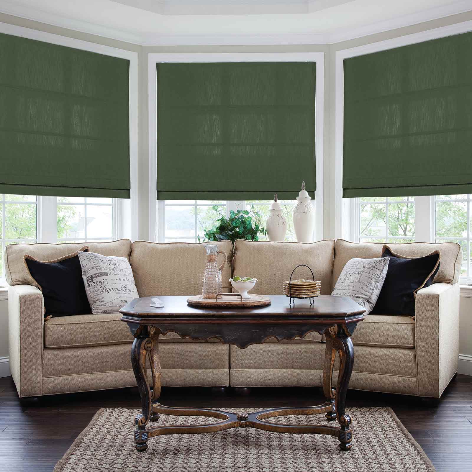 Isabella Cotton Roman Shade Cord Lift - Image 38