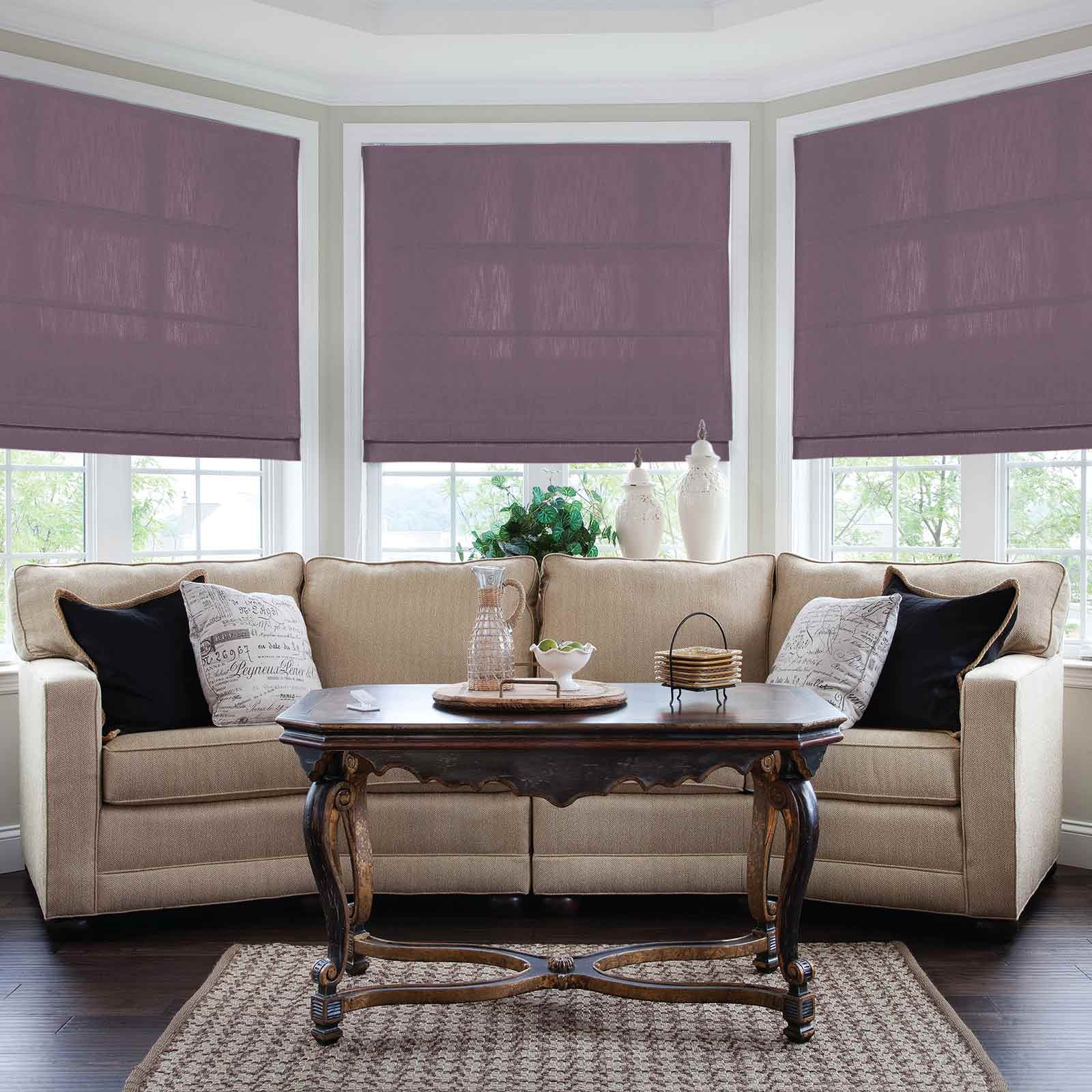 Isabella Cotton Roman Shade Cord Lift - Image 43