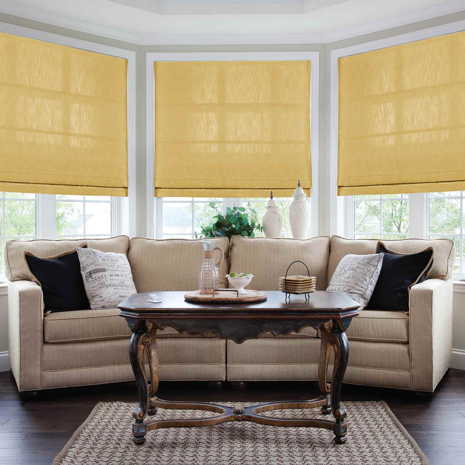 Isabella Cotton Roman Shade Cord Lift - Image 47