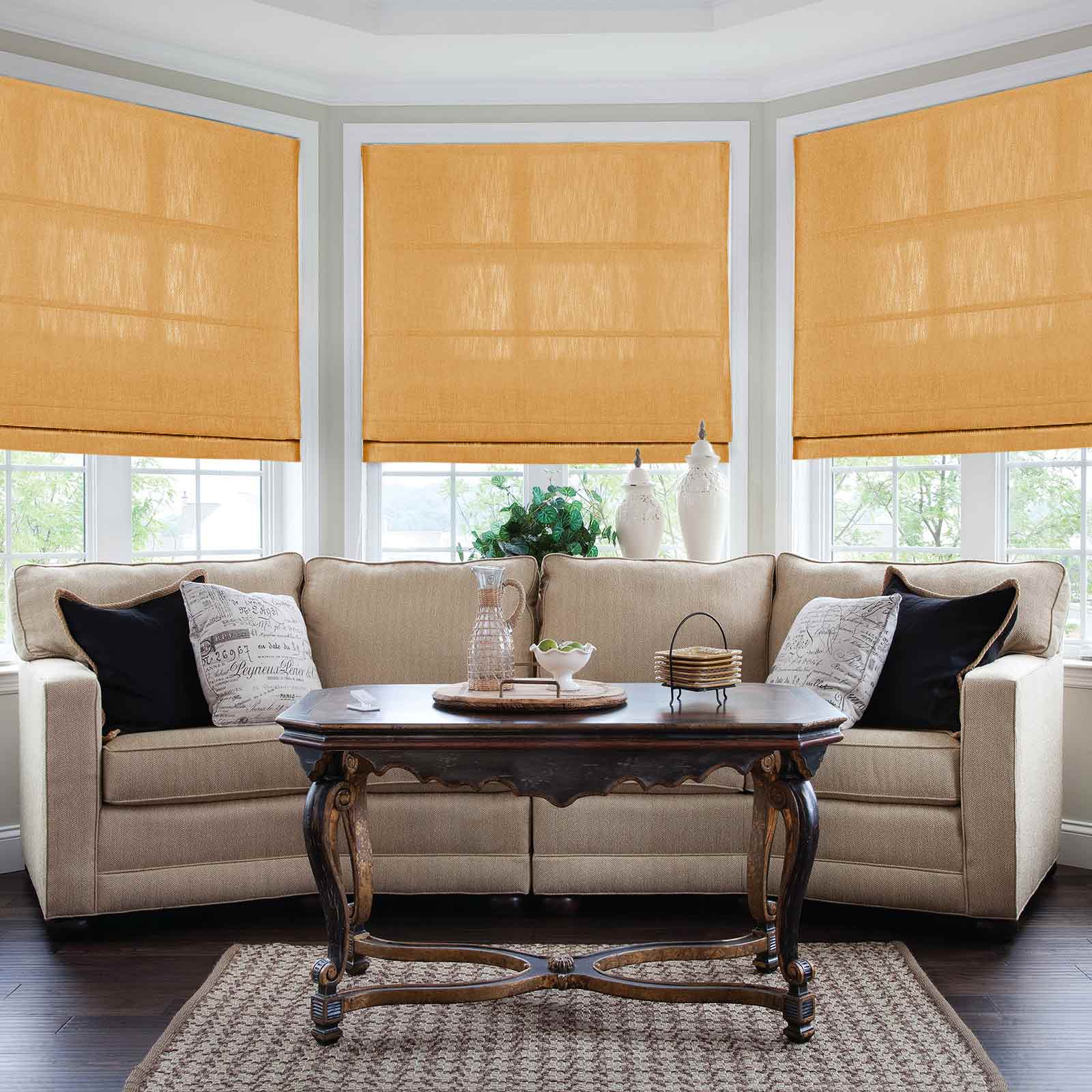 Isabella Cotton Roman Shade Cord Lift - Image 48