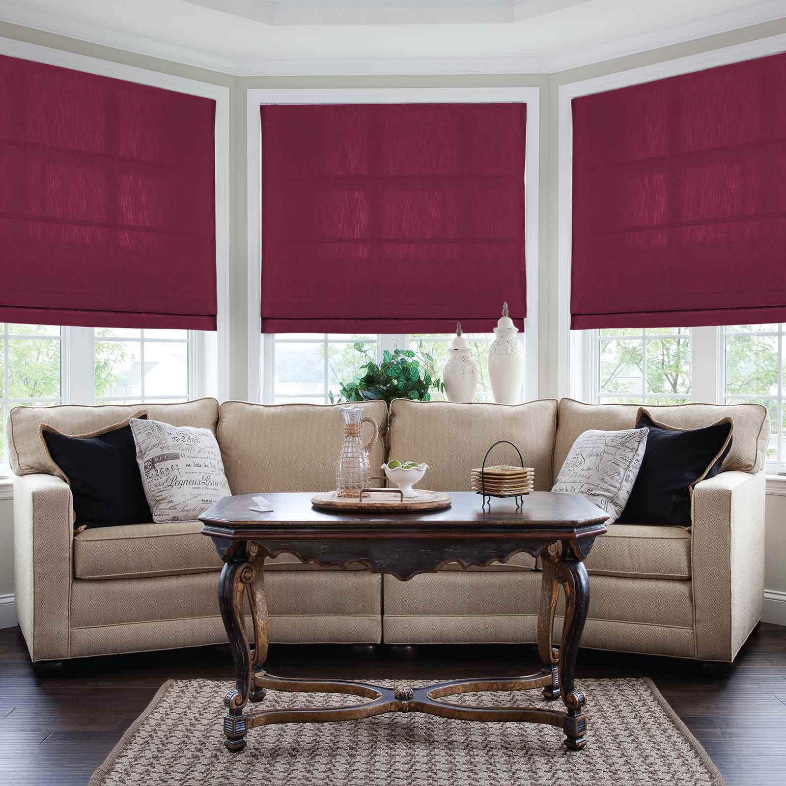 Isabella Cotton Roman Shade Cord Lift - Image 53