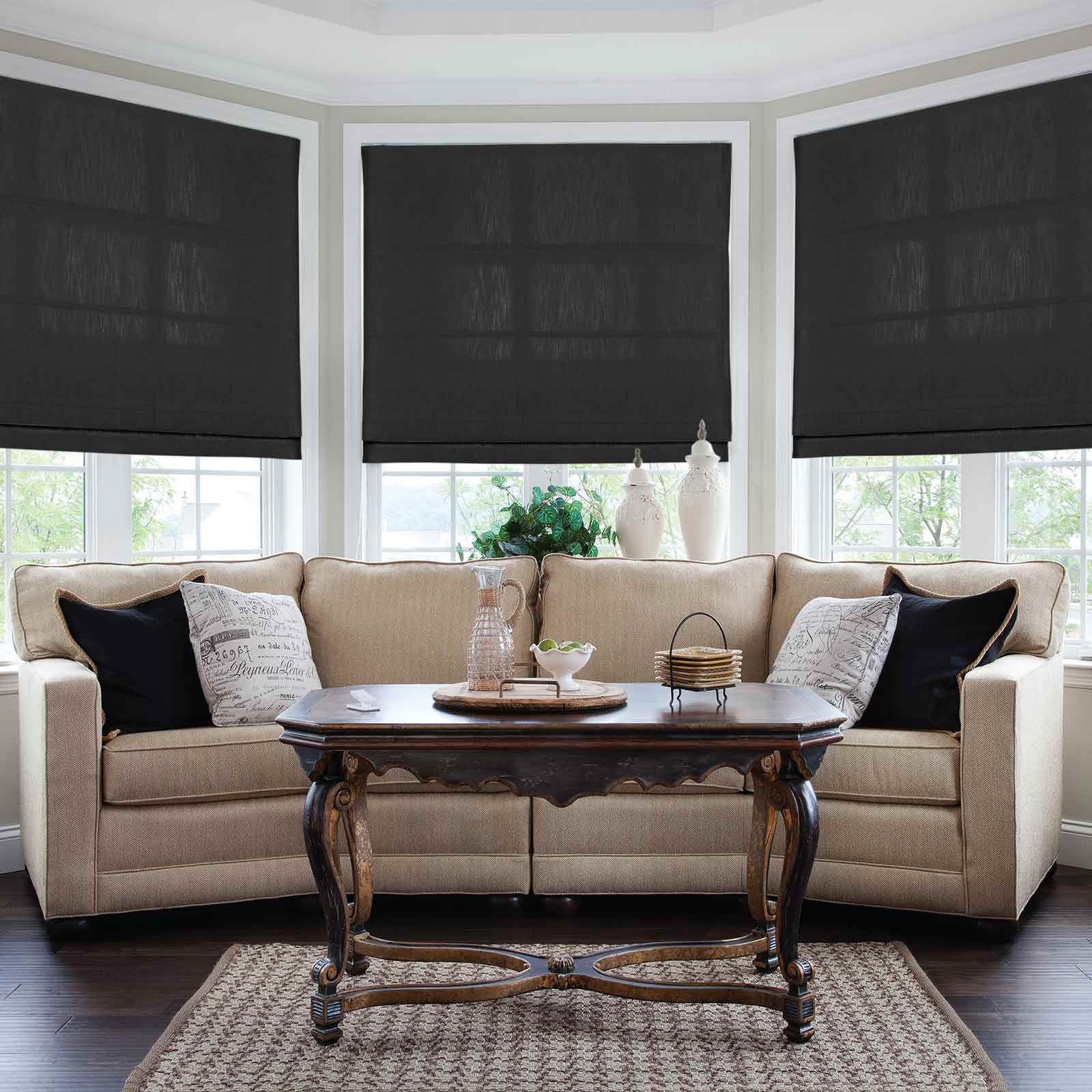 Isabella Cotton Roman Shade Cord Lift - Image 55