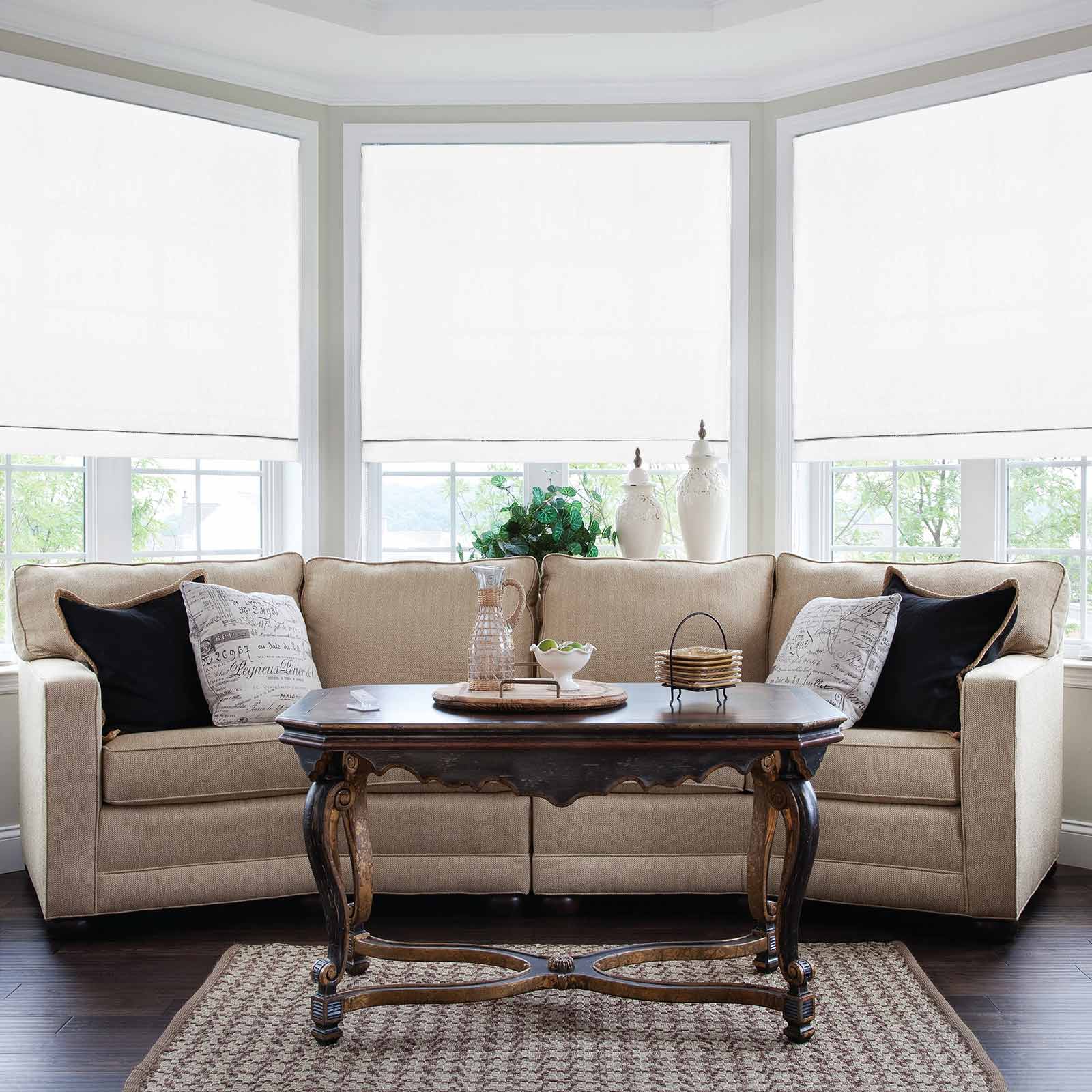 Isabella Cotton Roman Shade Cord Lift - Image 9