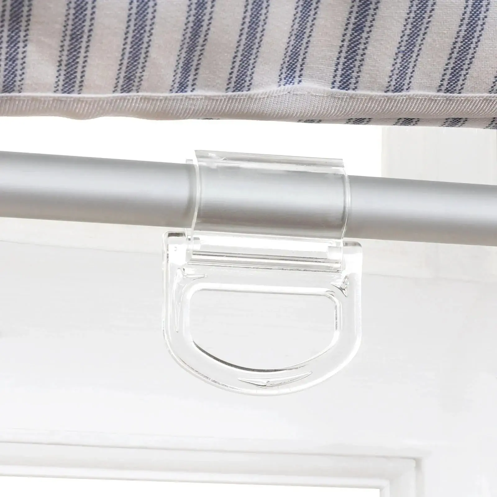Jana Cordless Roman Shades 100% Cotton Striped Plus Size - Image 25