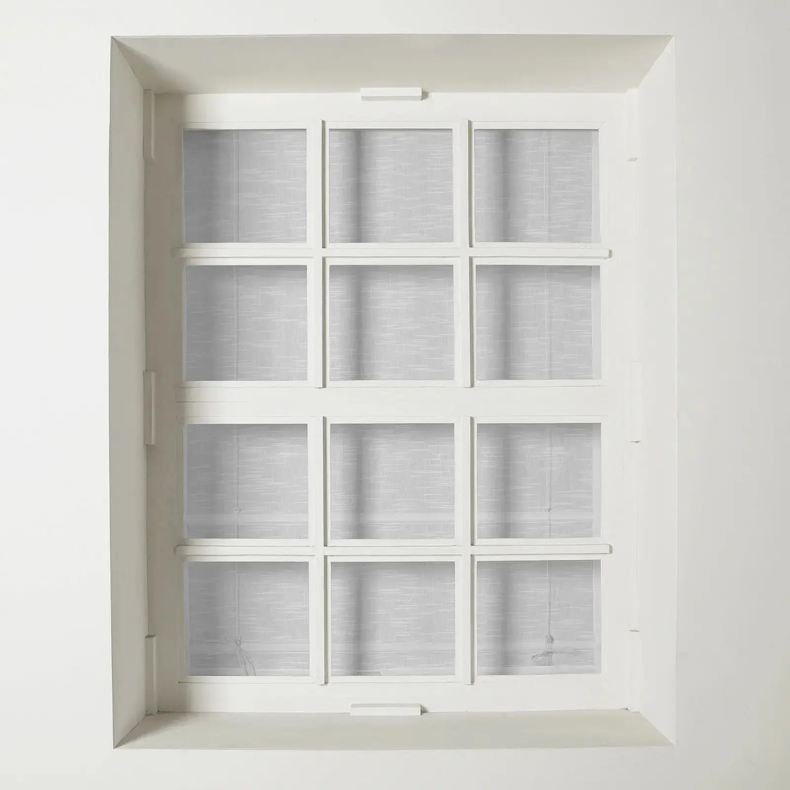 Jawara Linen Cotton Roman Shade Cord Lift - Image 10