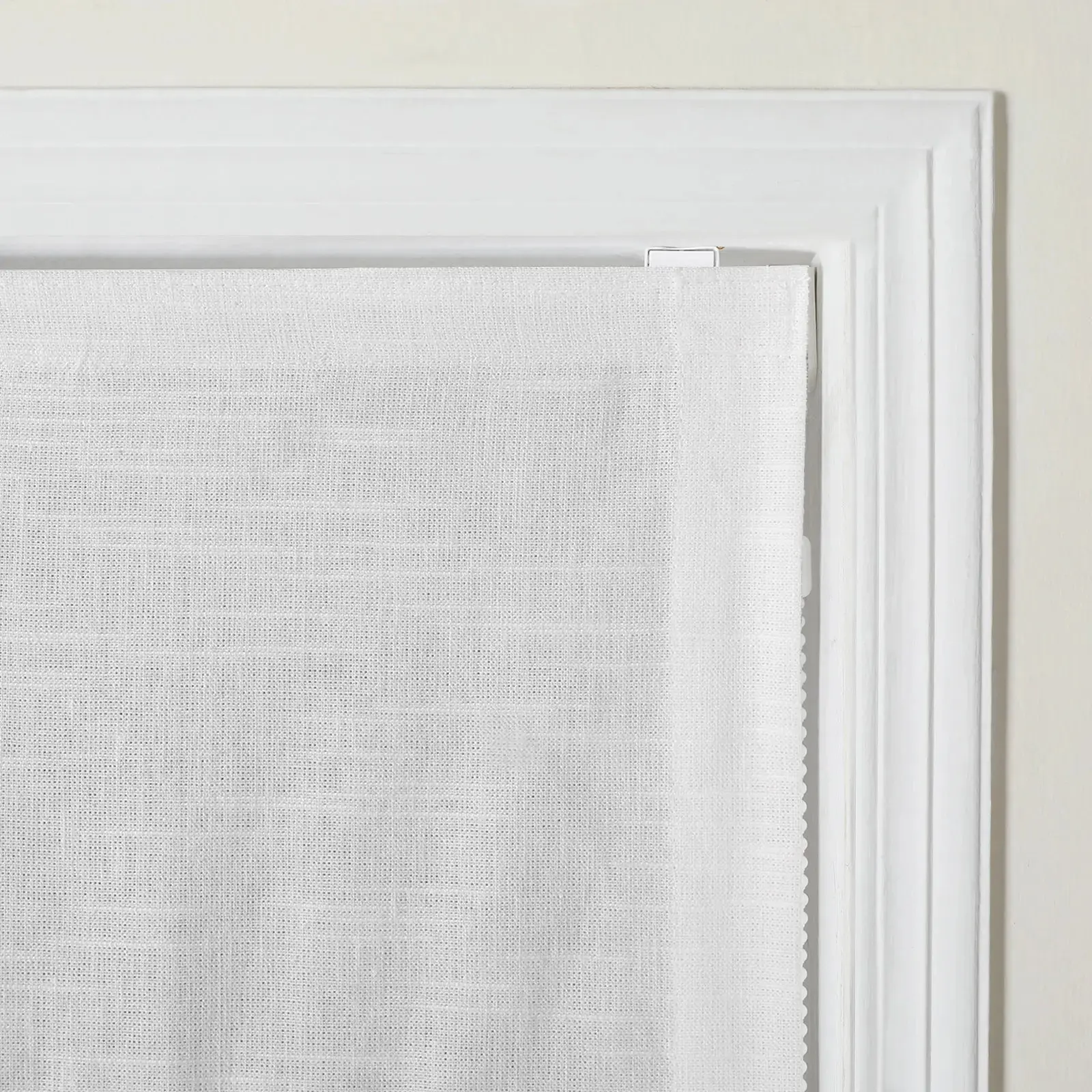 Jawara Linen Cotton Roman Shade Cord Lift - Image 16