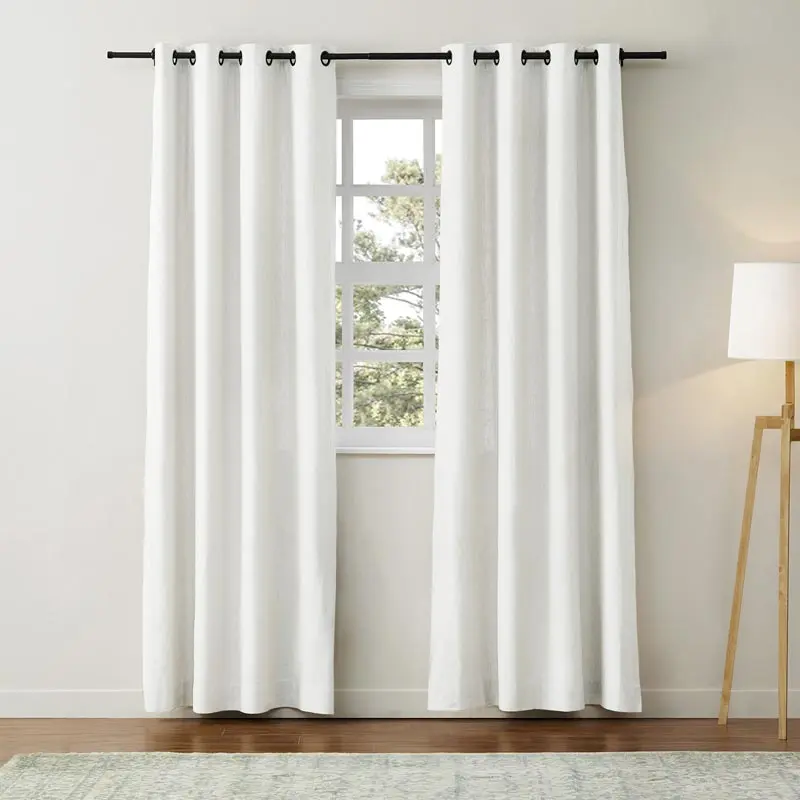 Jawara Luxury Linen Cotton Curtain Grommet - Image 10