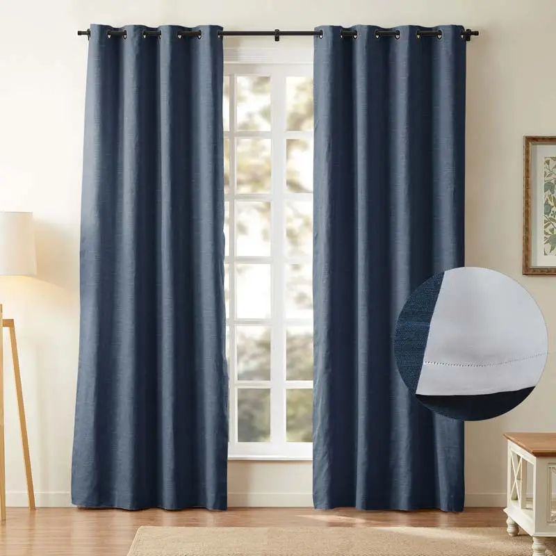 Jawara Luxury Linen Cotton Curtain Grommet - Image 15