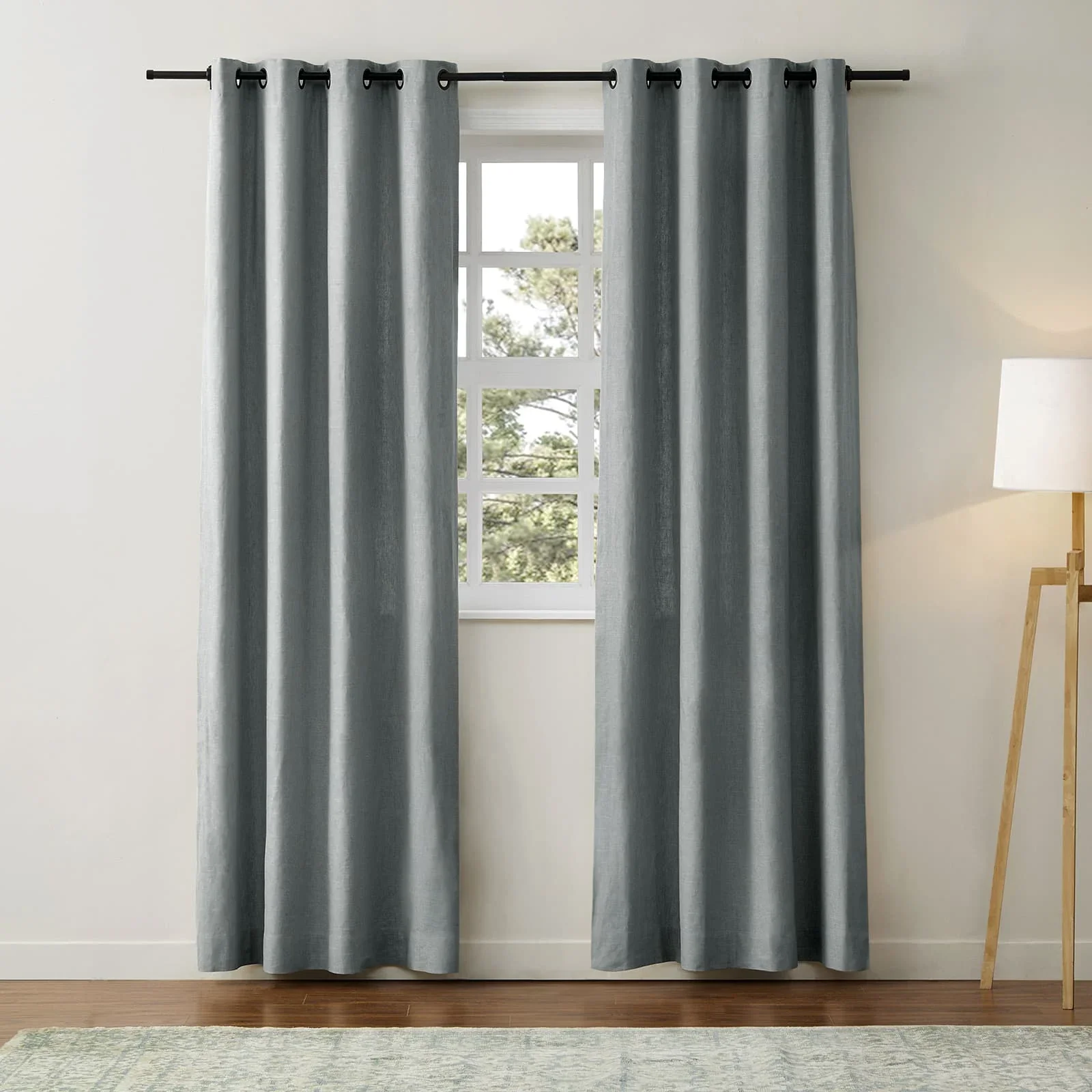 Jawara Luxury Linen Cotton Curtain Grommet - Image 29