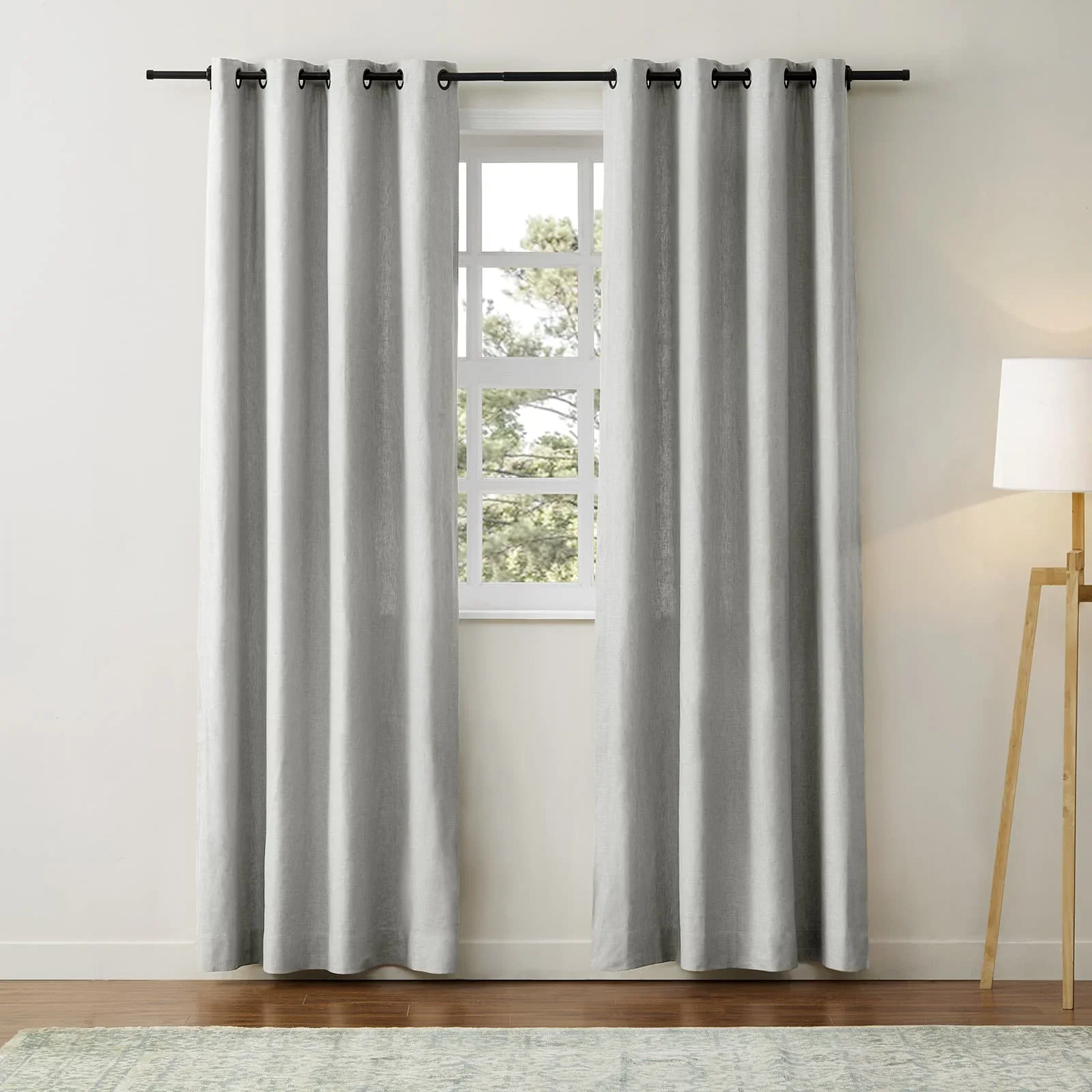 Jawara Luxury Linen Cotton Curtain Grommet - Image 32