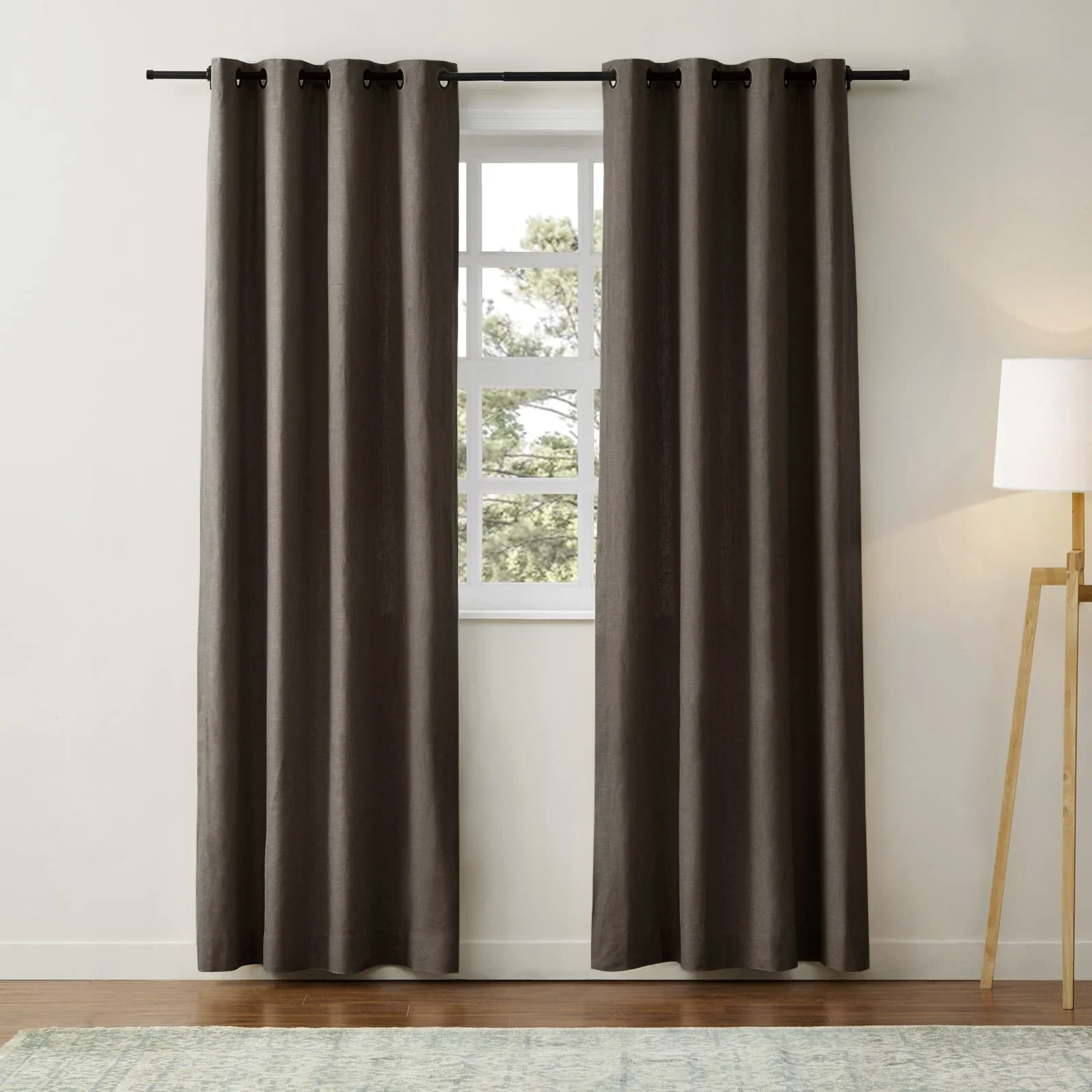 Jawara Luxury Linen Cotton Curtain Grommet - Image 34