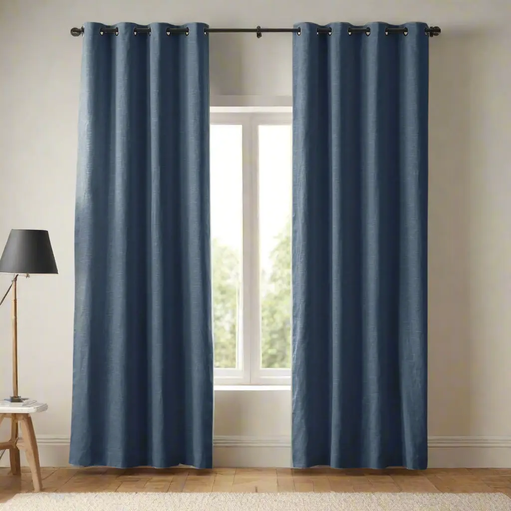 Jawara Luxury Linen Cotton Curtain Grommet - Image 37