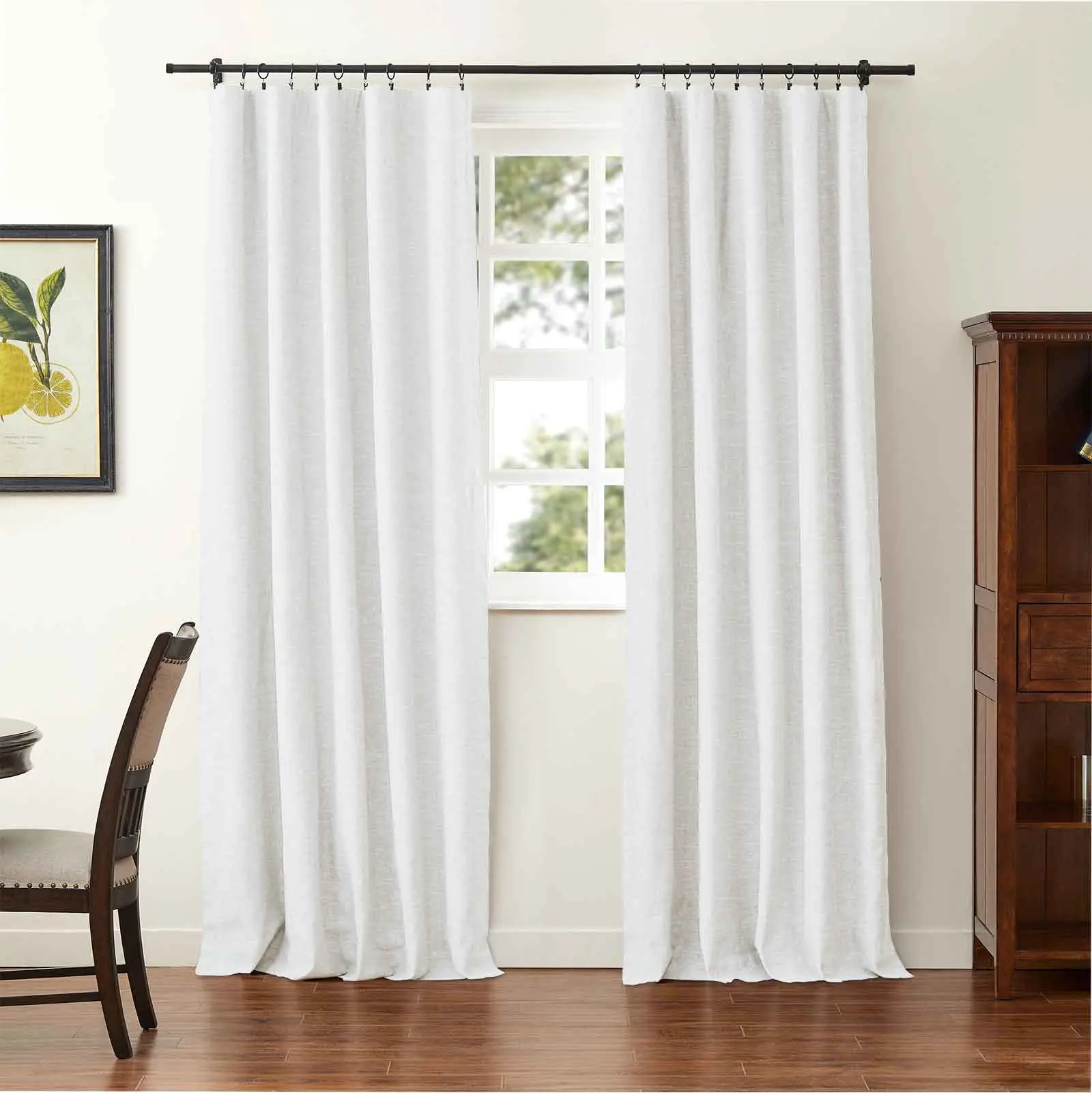 Jawara Luxury Linen Cotton Curtain Soft Top - Image 12