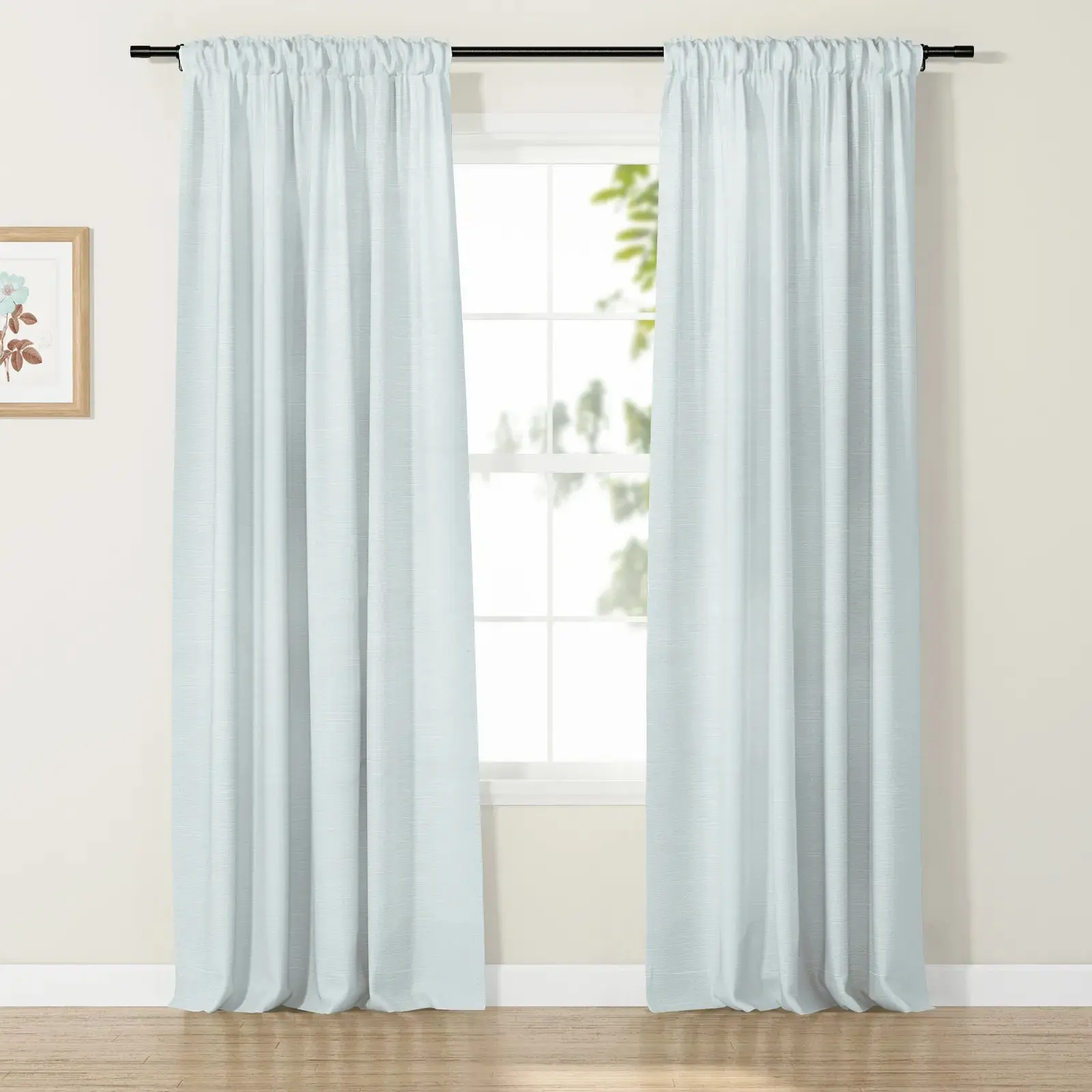 Jawara Luxury Linen Cotton Curtain Soft Top - Image 35