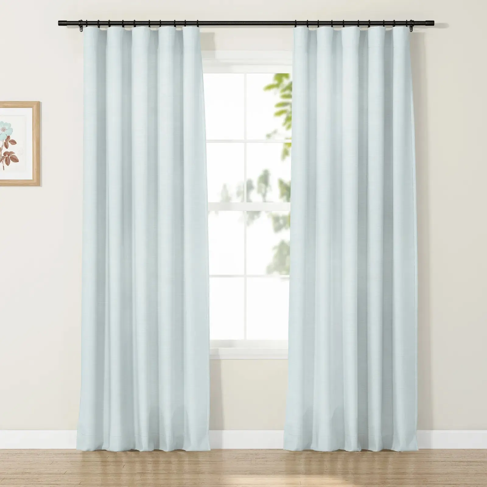 Jawara Luxury Linen Cotton Curtain Soft Top - Image 36