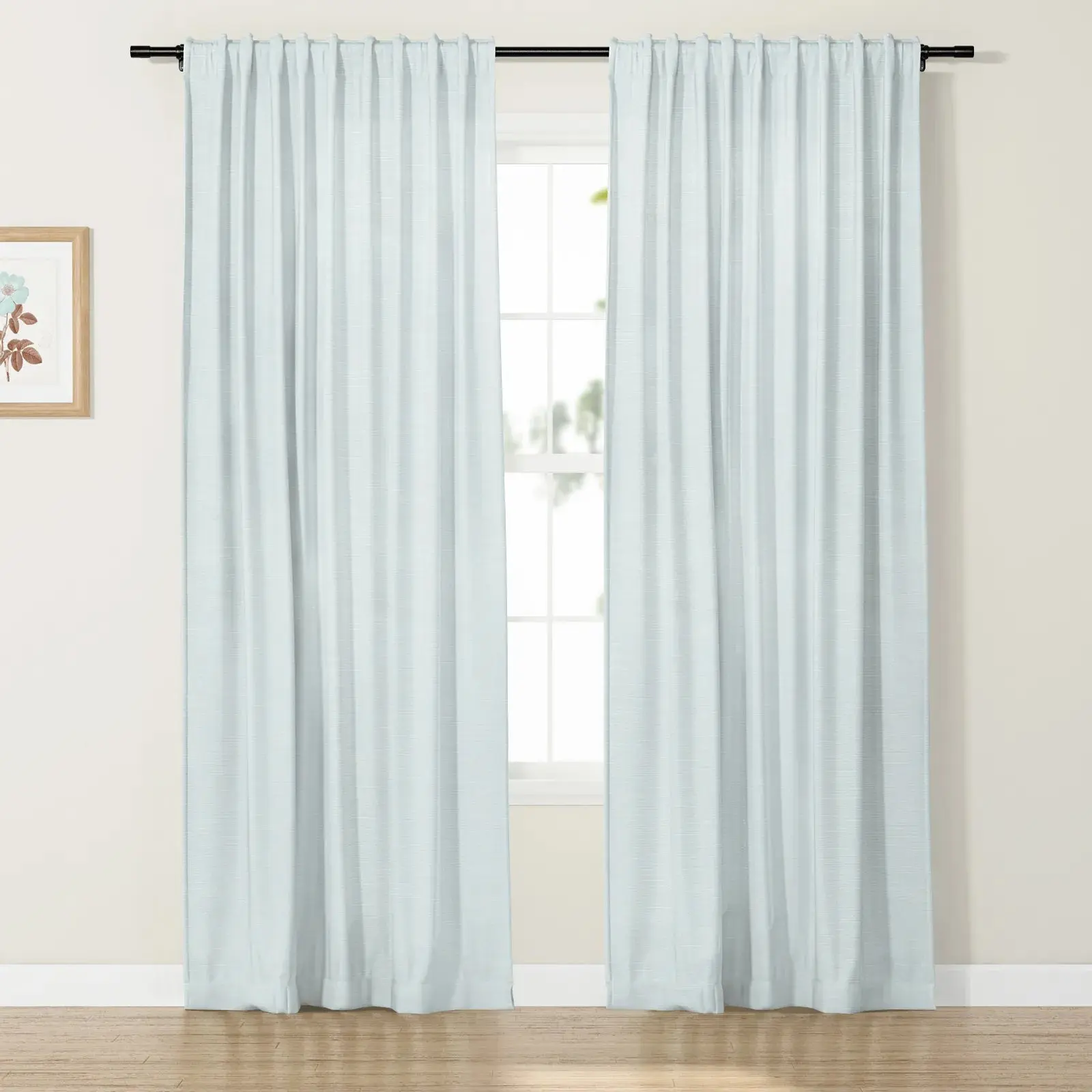 Jawara Luxury Linen Cotton Curtain Soft Top - Image 38