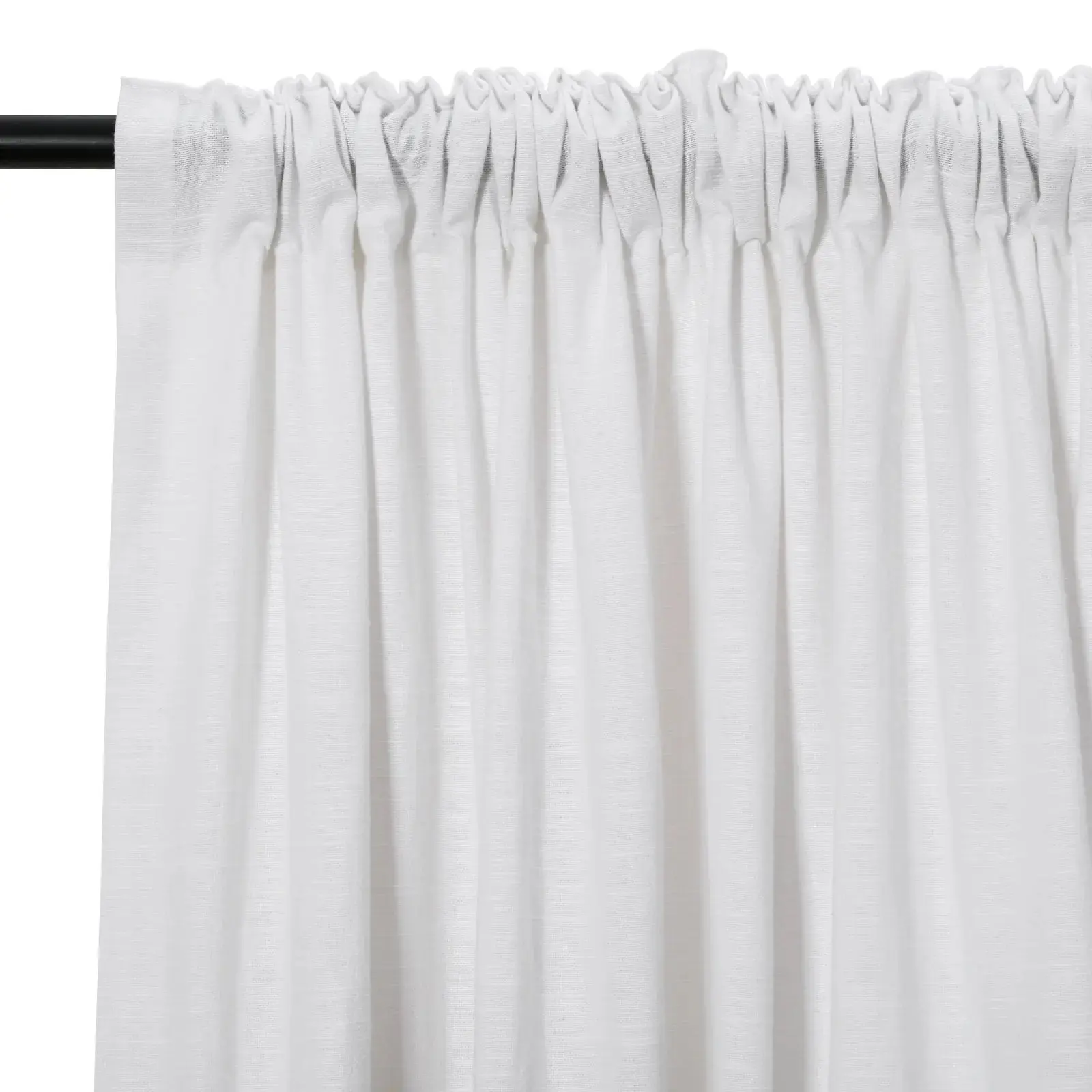 Jawara Luxury Linen Cotton Curtain Soft Top - Image 6