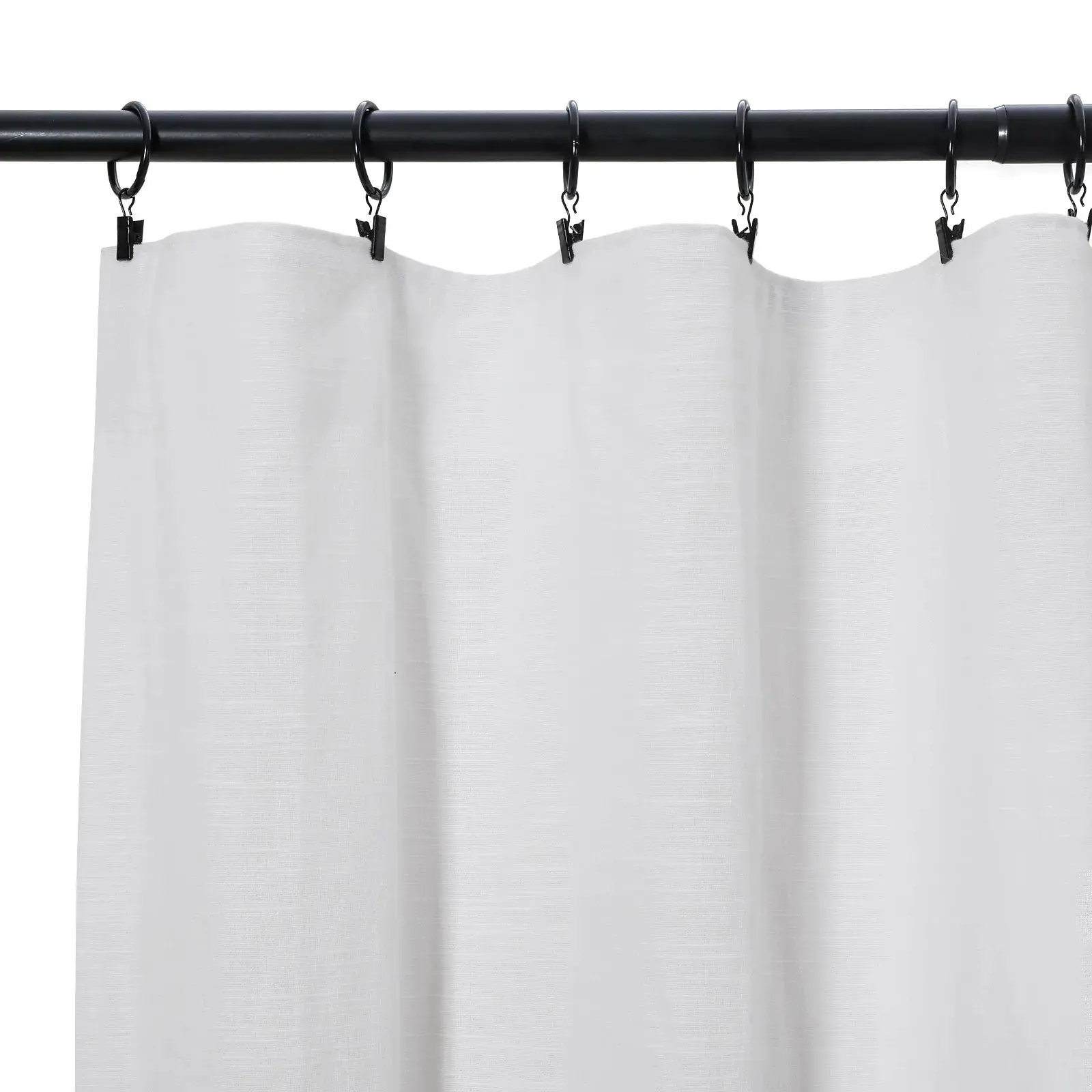 Jawara Luxury Linen Cotton Curtain Soft Top - Image 8