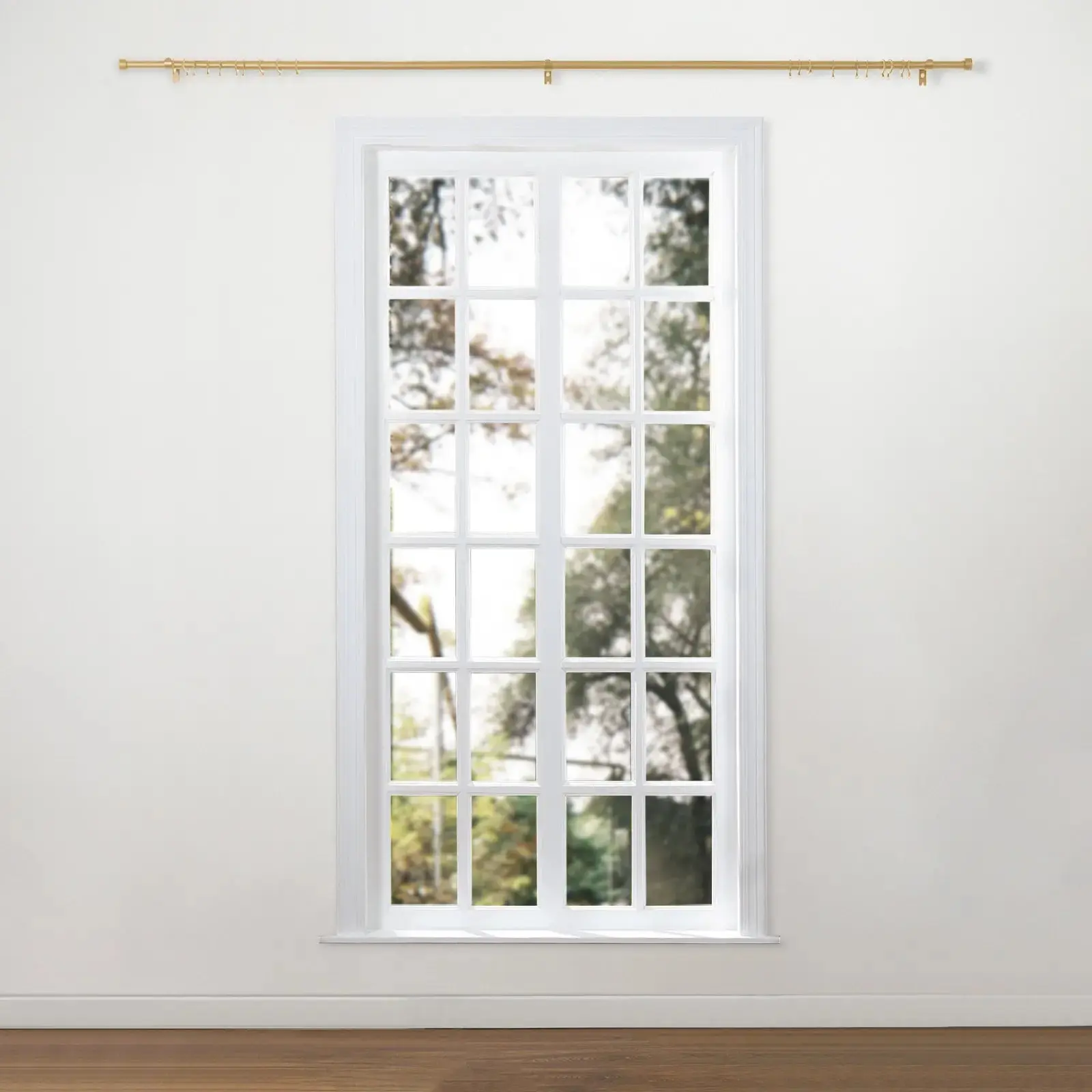 Jaylon Adjustable Curtain Rod with Rings - Image 20