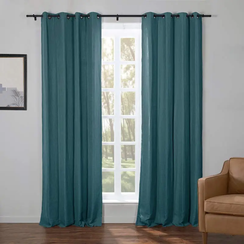 Kyla Lightweight Faux Linen Drapery Grommet - Image 14
