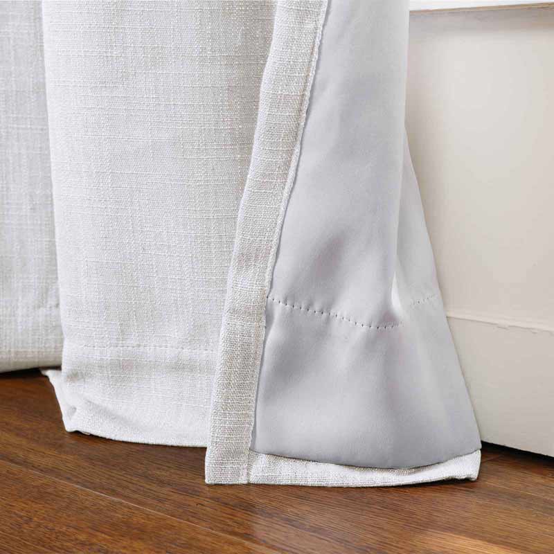 Kyla Lightweight Faux Linen Drapery Grommet - Image 4