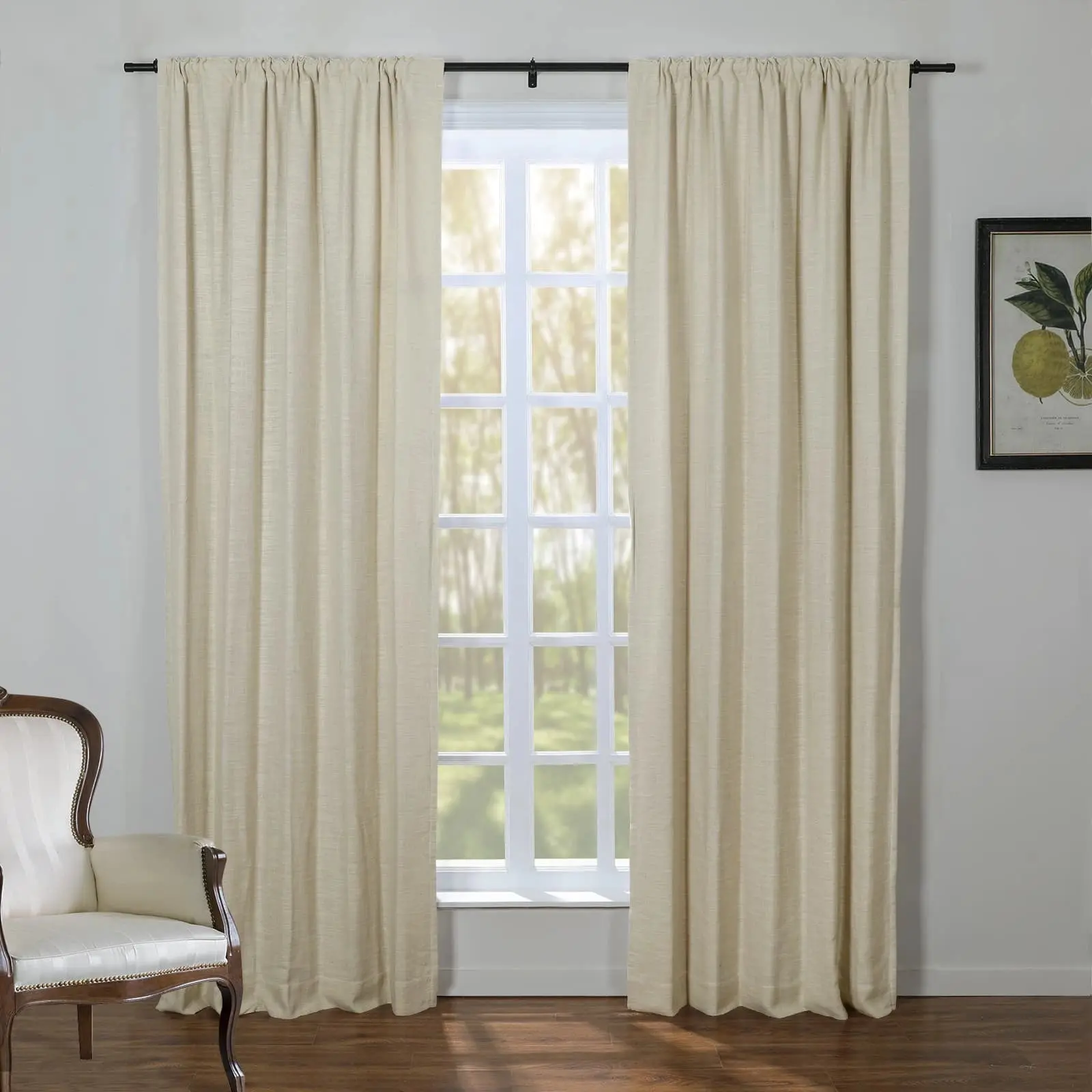 Kyla Linen Blend Drapery Soft Top - Image 19