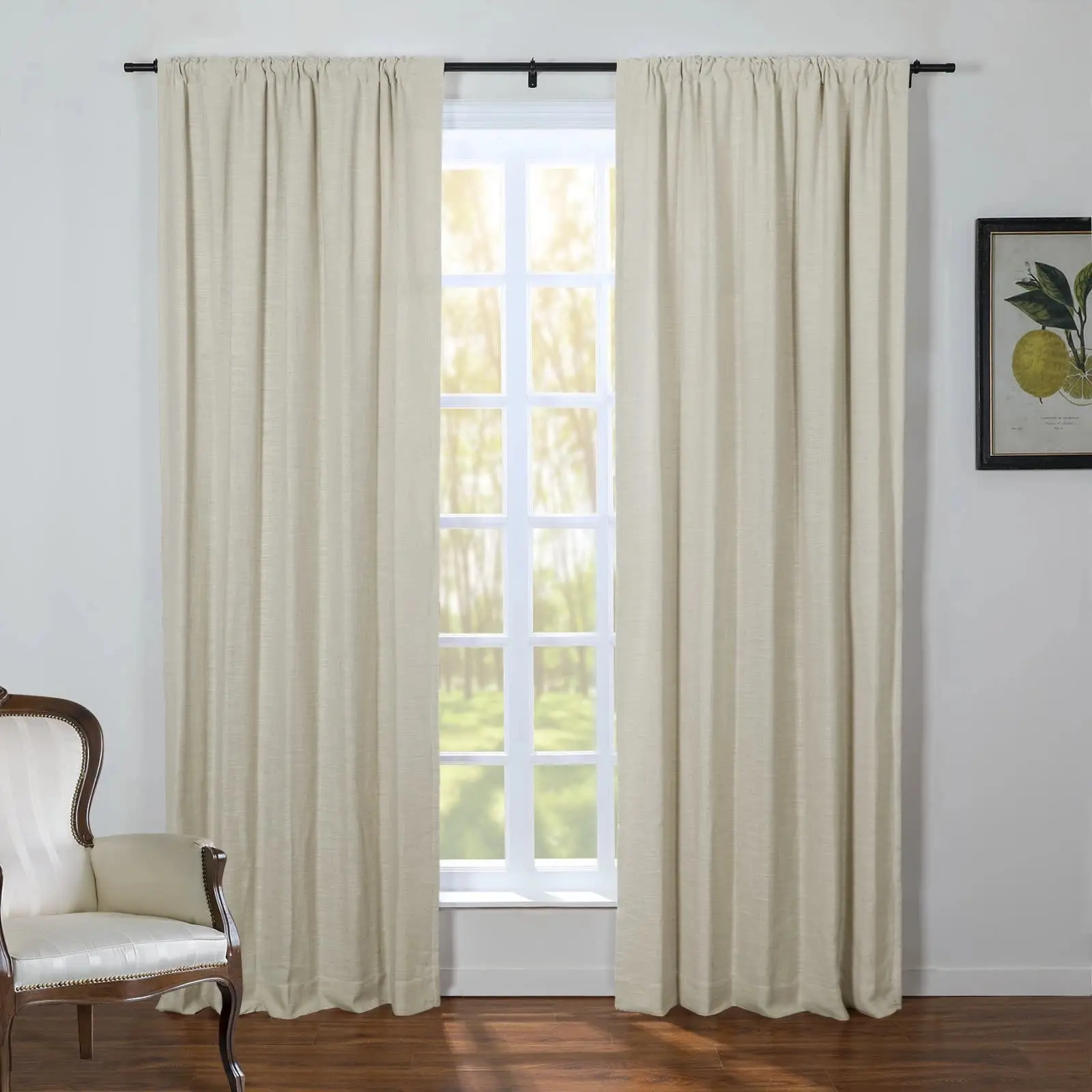 Kyla Linen Blend Drapery Soft Top - Image 29