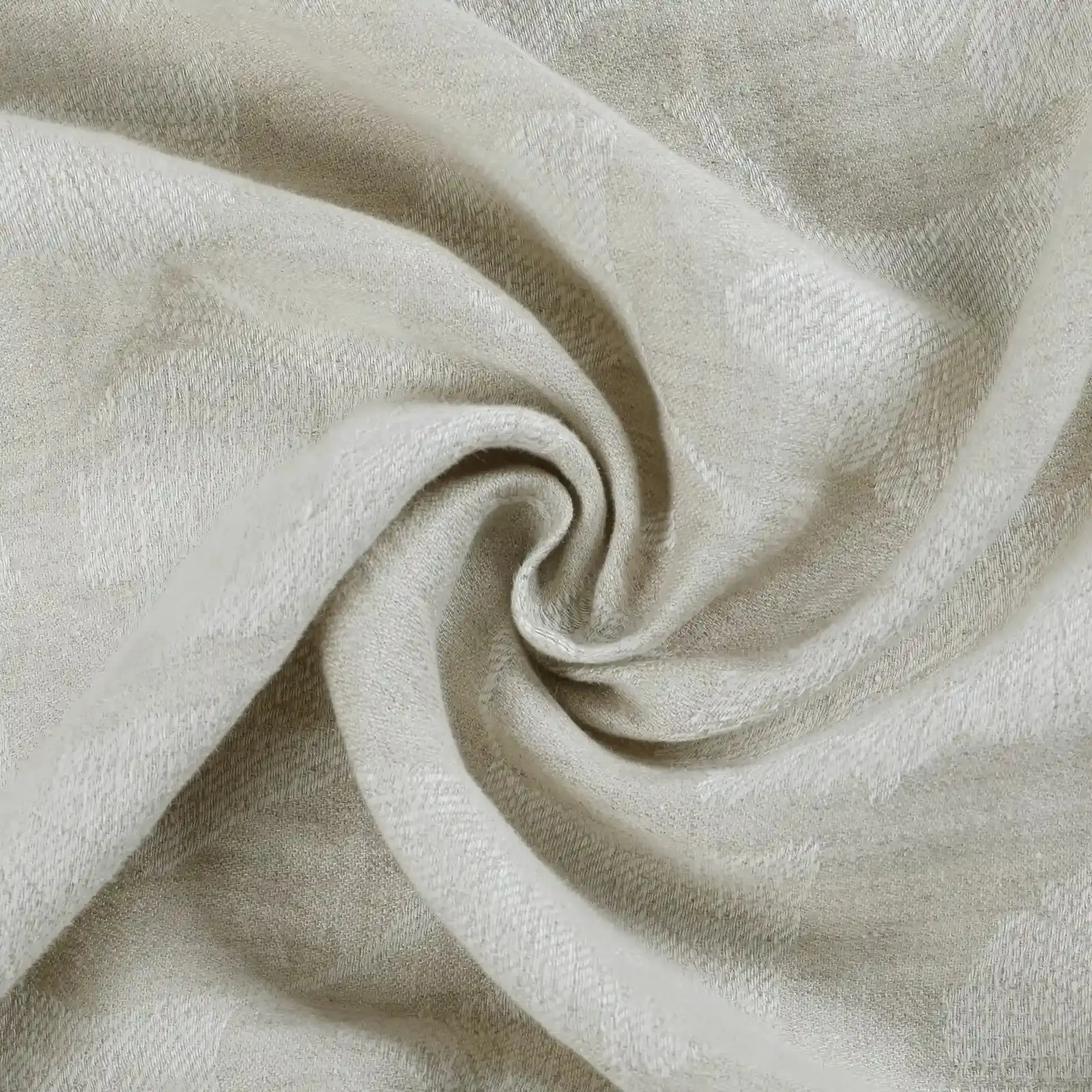 Lance 100% European Flax Linen Jacquard Curtain Pleated - Image 23