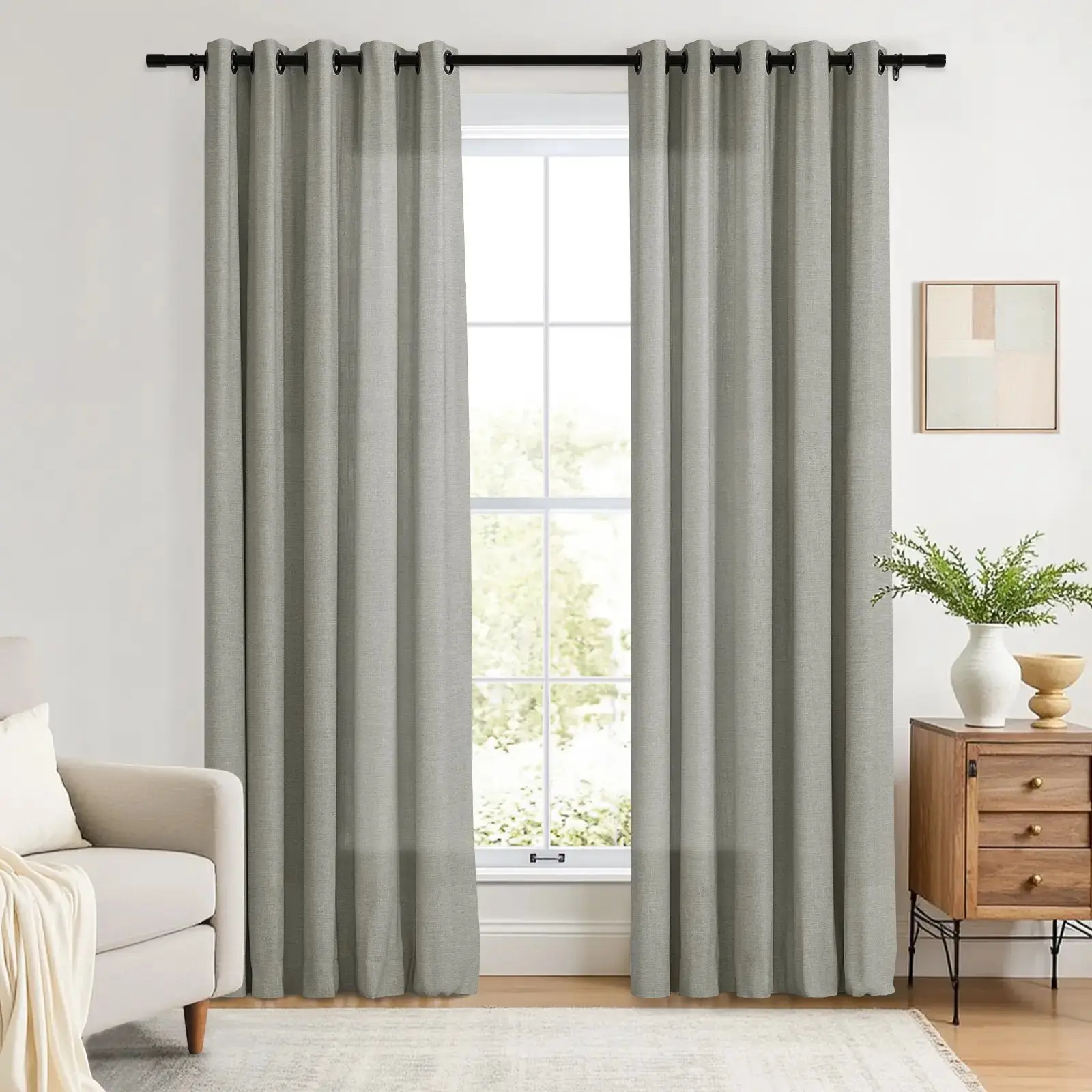 Liz Linen Drape Grommet - Image 22