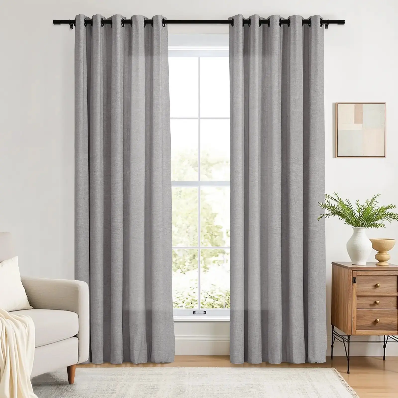 Liz Linen Drape Grommet - Image 23