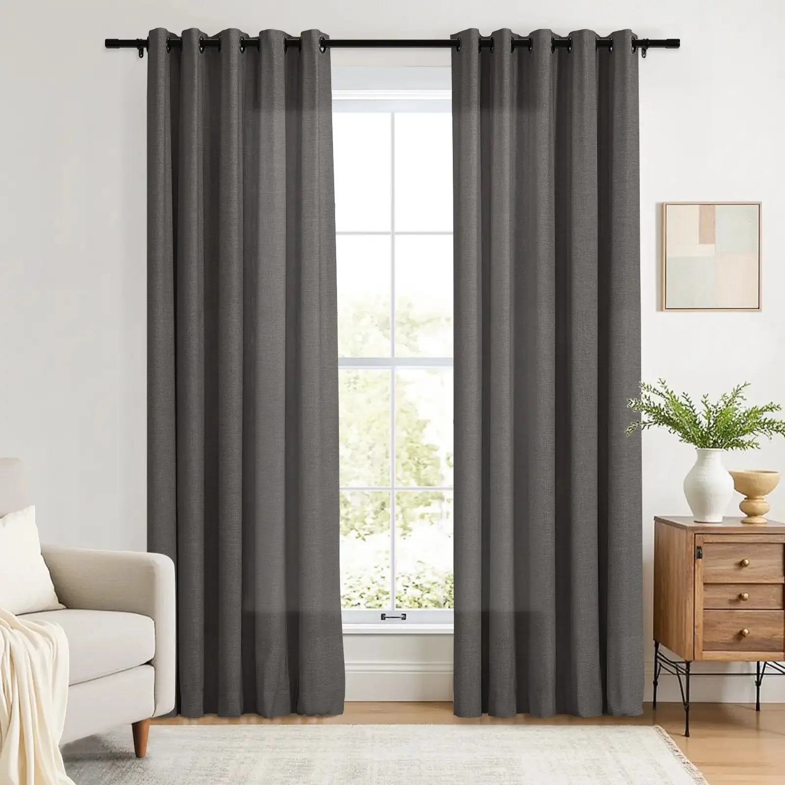 Liz Linen Drape Grommet - Image 24