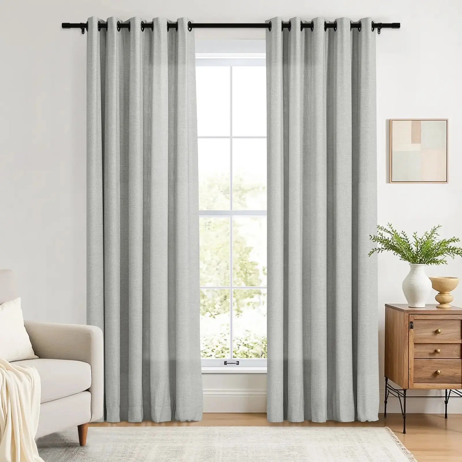 Liz Linen Drape Grommet - Image 27