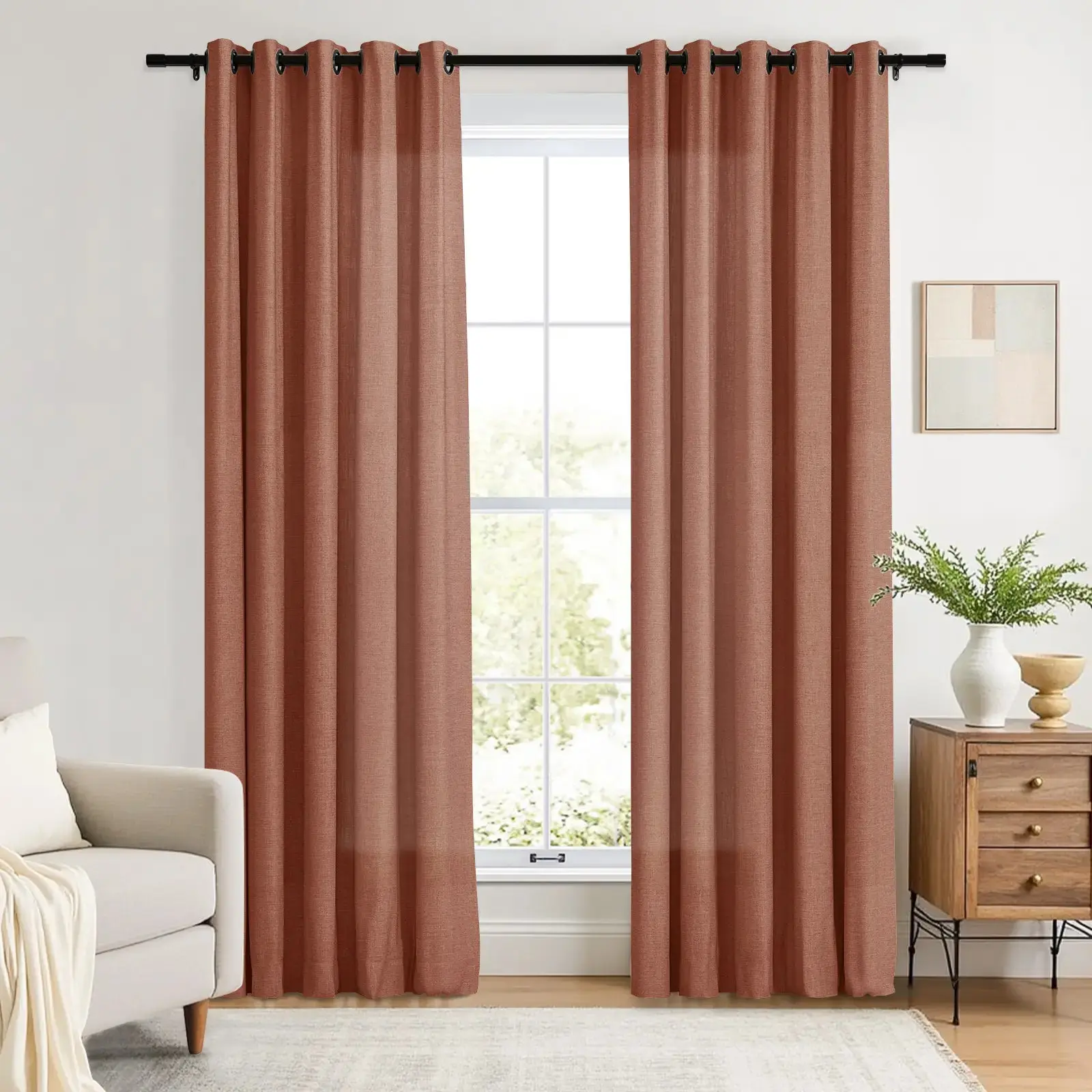 Liz Linen Drape Grommet - Image 31