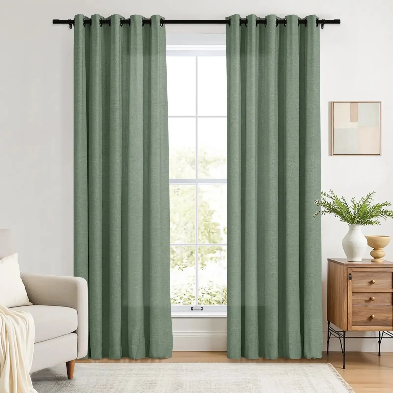 Liz Linen Drape Grommet - Image 37