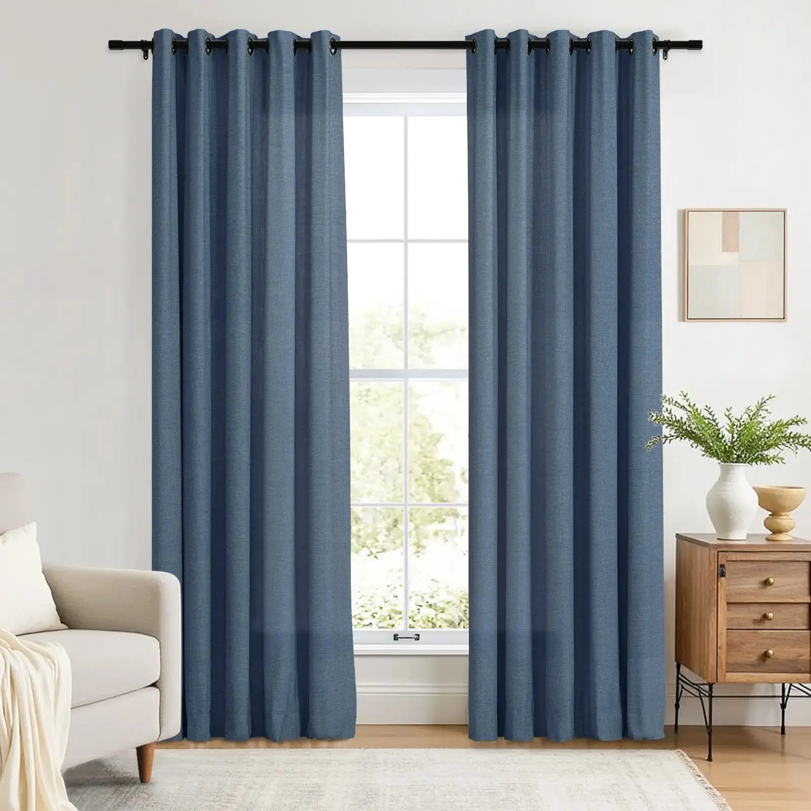 Liz Linen Drape Grommet - Image 39