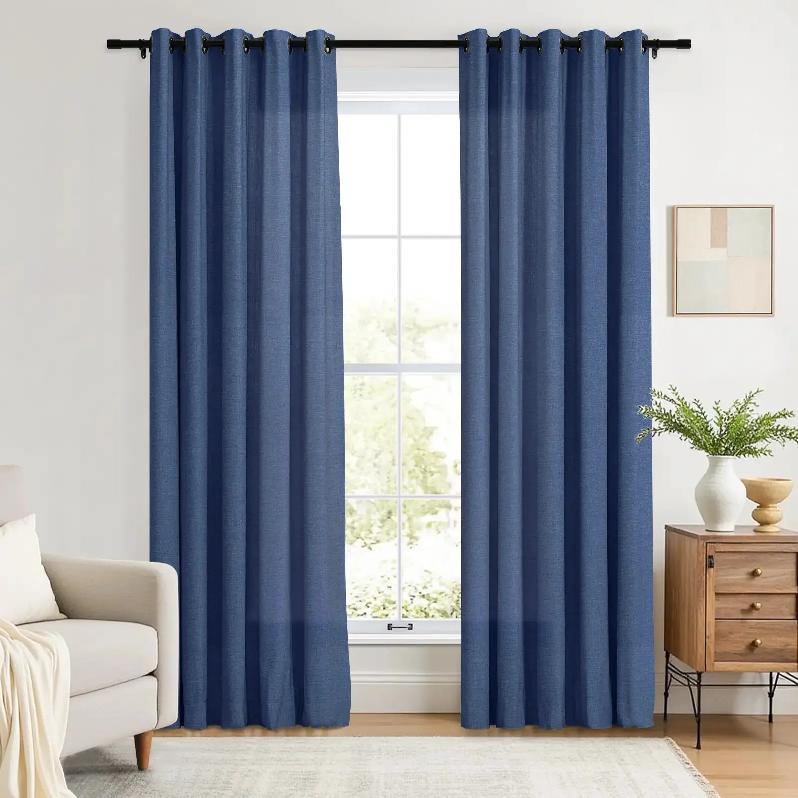 Liz Linen Drape Grommet - Image 40